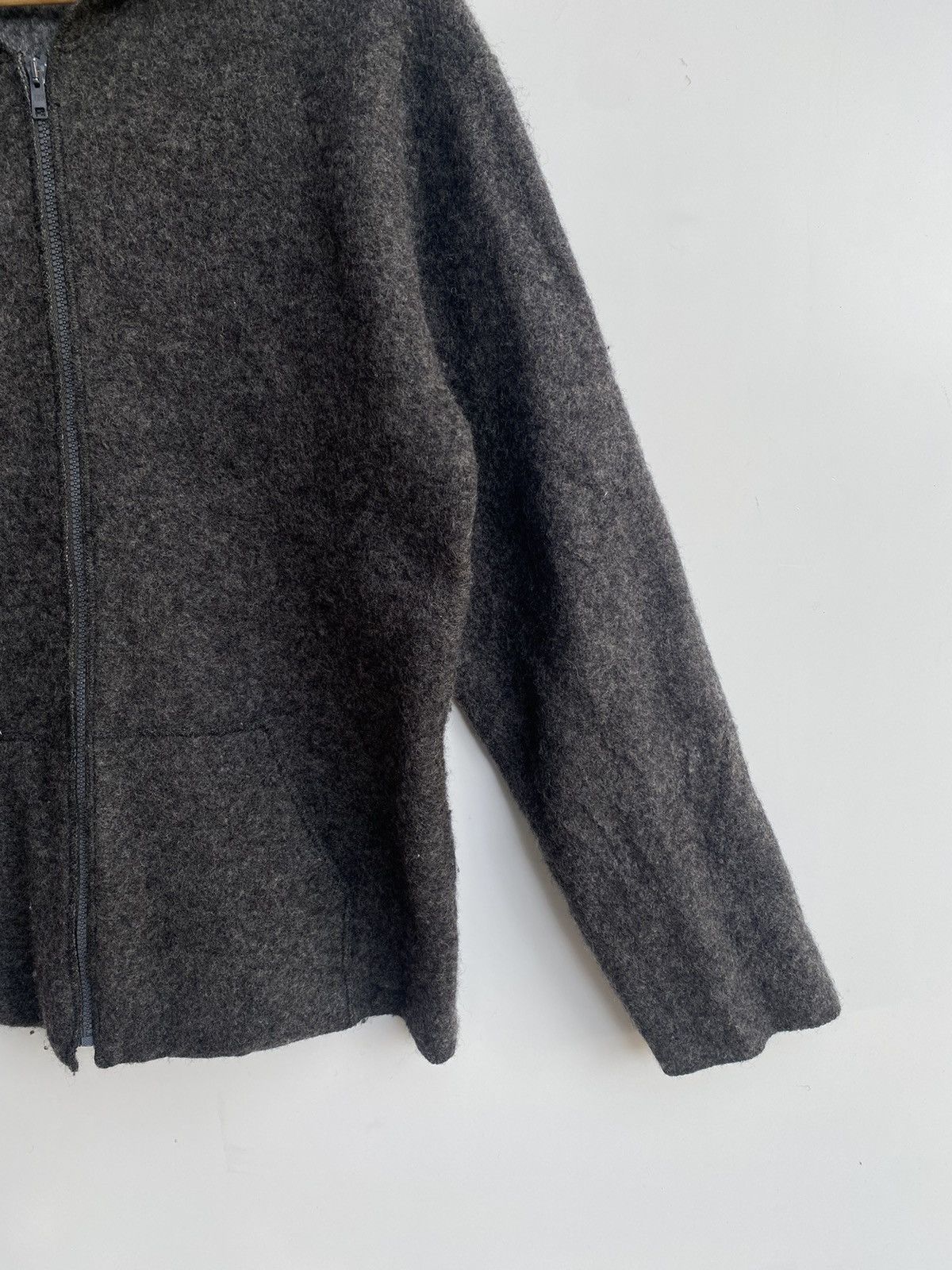 Japanese Brand × Vintage ✅️Vintage NAMSB Mohair Sweater Riri Zip Size US L / EU 52-54 / 3 - 6 Thumbnail