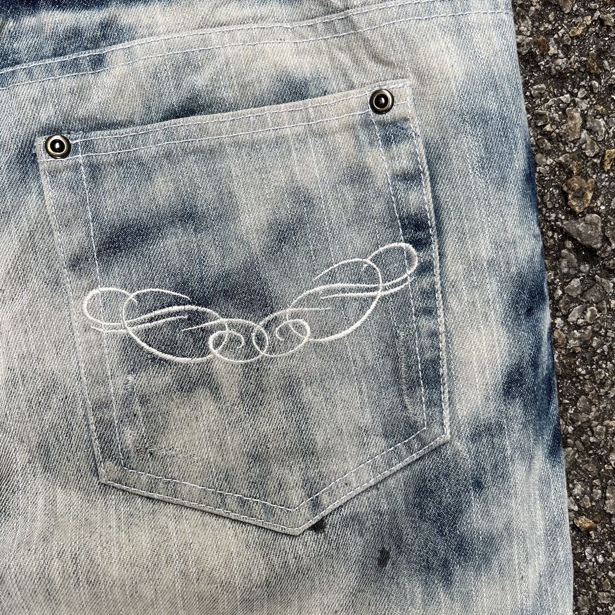 Hysteric Glamour Japanese Brand In The Attic ATC Homme Acid Wash Denim Jeans Size US 33 - 11 Thumbnail