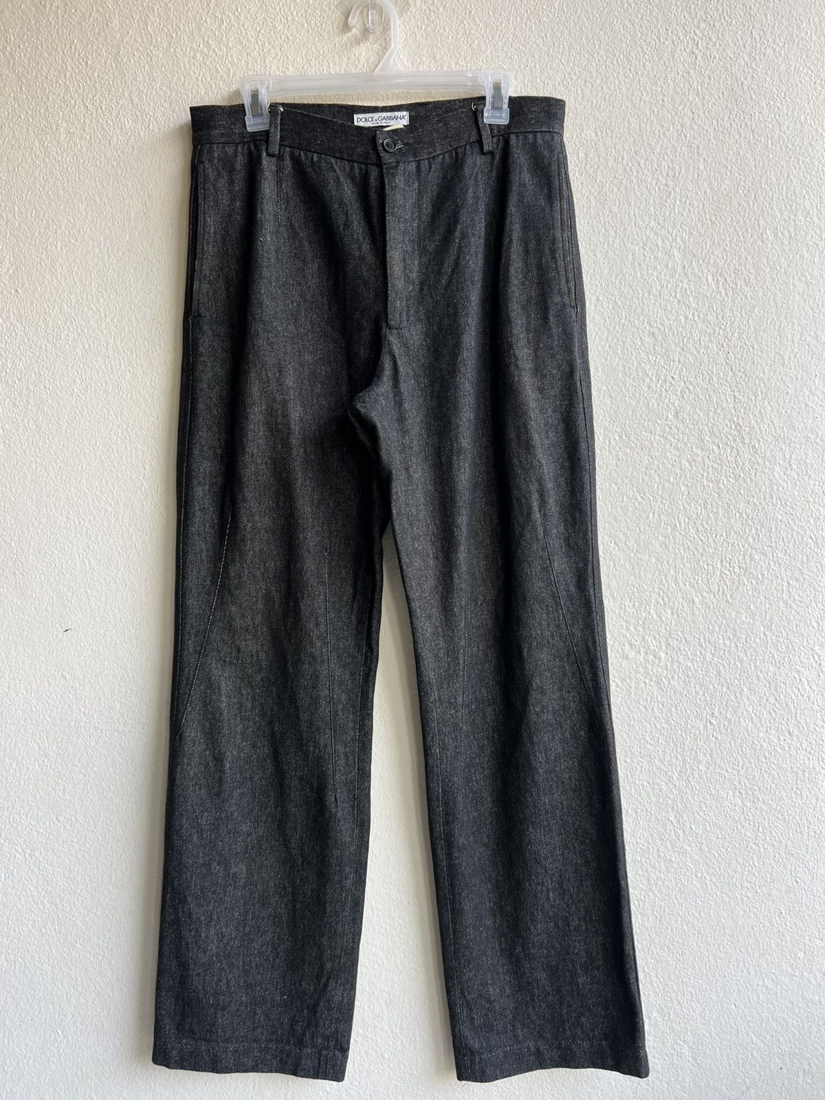 Dolce & Gabbana Dolce & Gabbana Made in Italy Rayon Blend Denim Pant Size US 32 / EU 48 - 2 Thumbnail