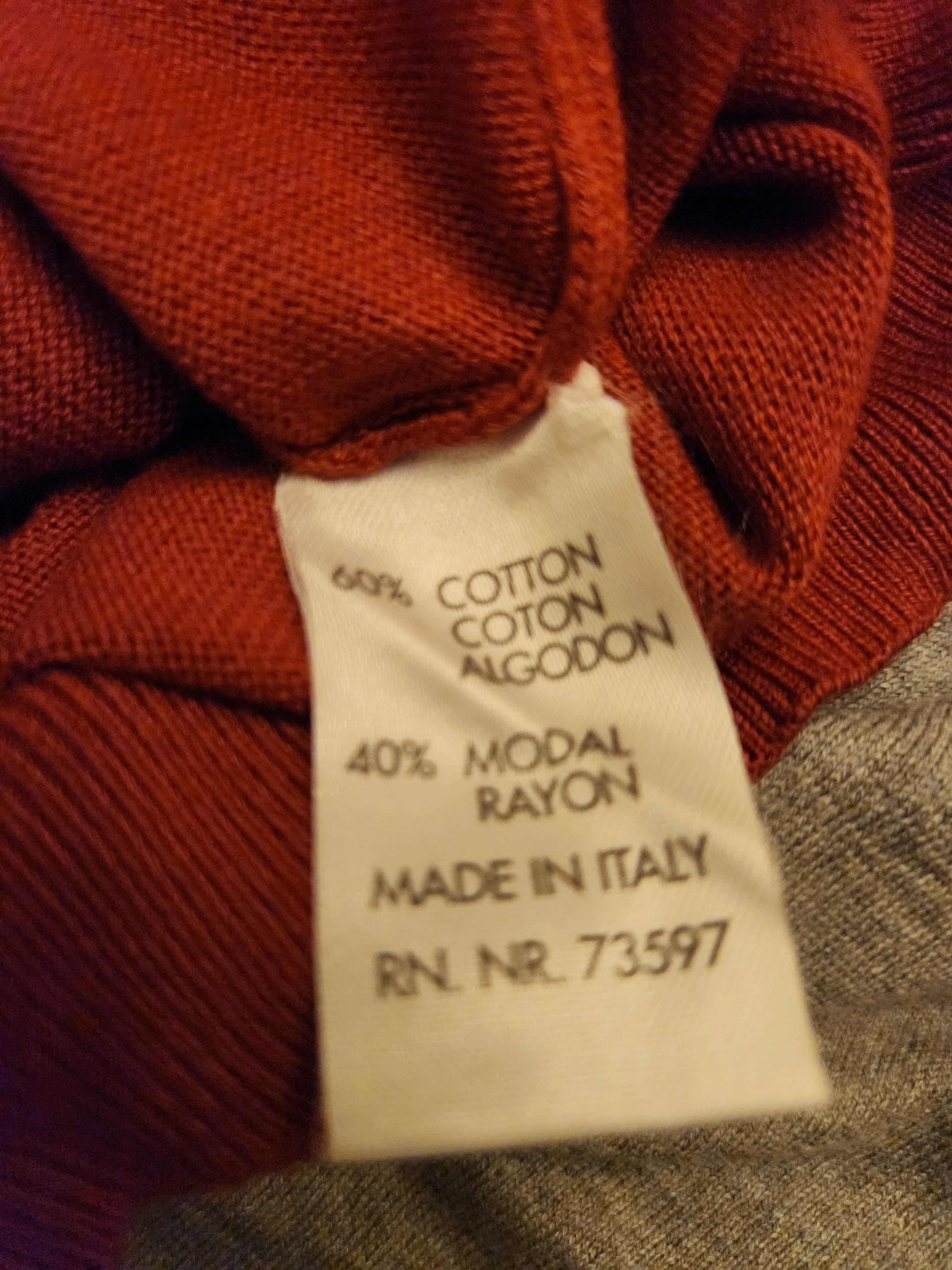 Raffi Lot of 2 NWT Luxury Cotton Blend made in Italy Sweaters Size US XXL / EU 58 / 5 - 6 Thumbnail