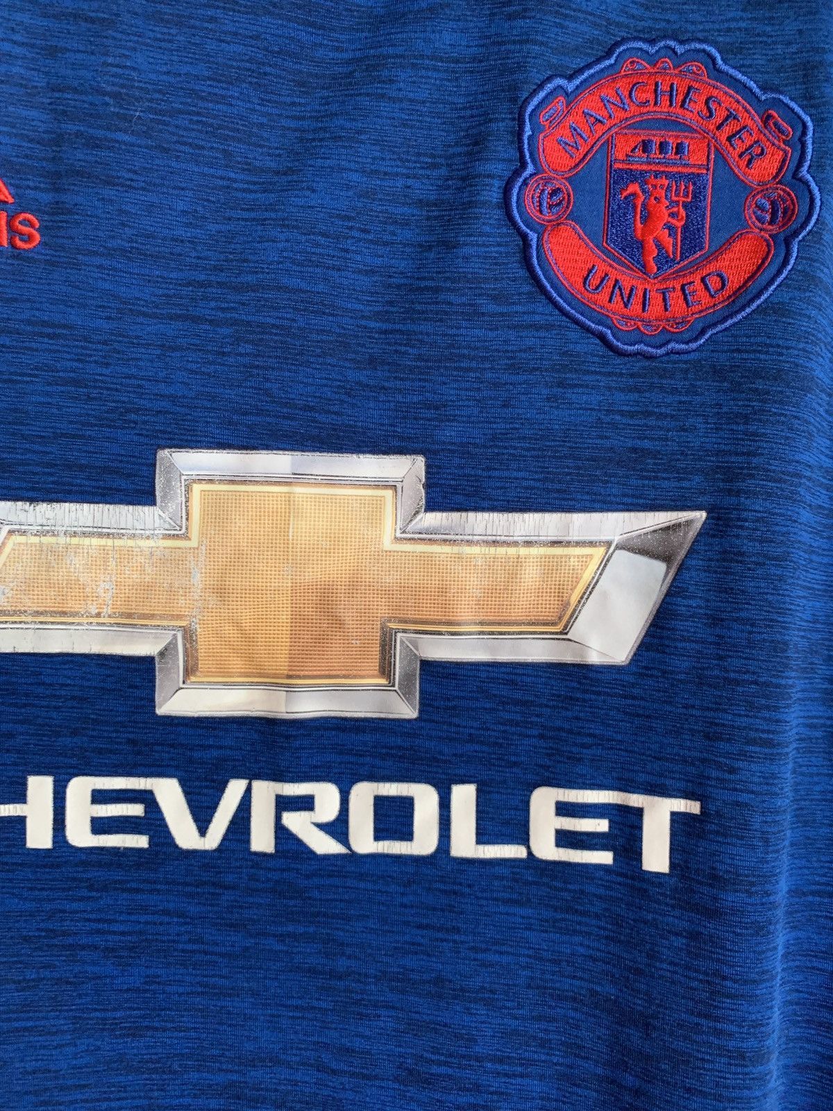 Adidas Manchester United 2015 Away Football Shirt Adidas Soccer Size US S / EU 44-46 / 1 - 8 Thumbnail