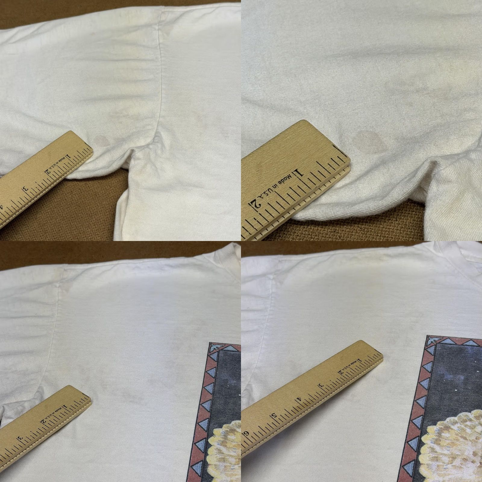 Vintage VINTAGE Maggie's Organic Cotton Shirt Mens 2XL White One With The Earth Tee 90s Size US XXL / EU 58 / 5 - 8 Thumbnail