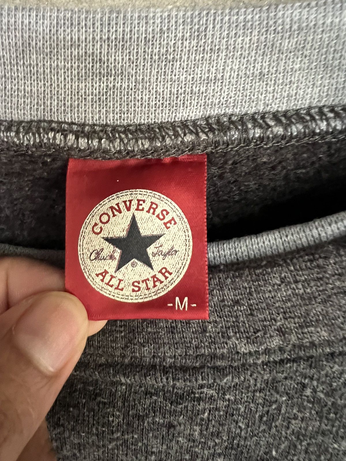 Converse Converse Spell Out Sweatshirt Size US S / EU 44-46 / 1 - 4 Thumbnail
