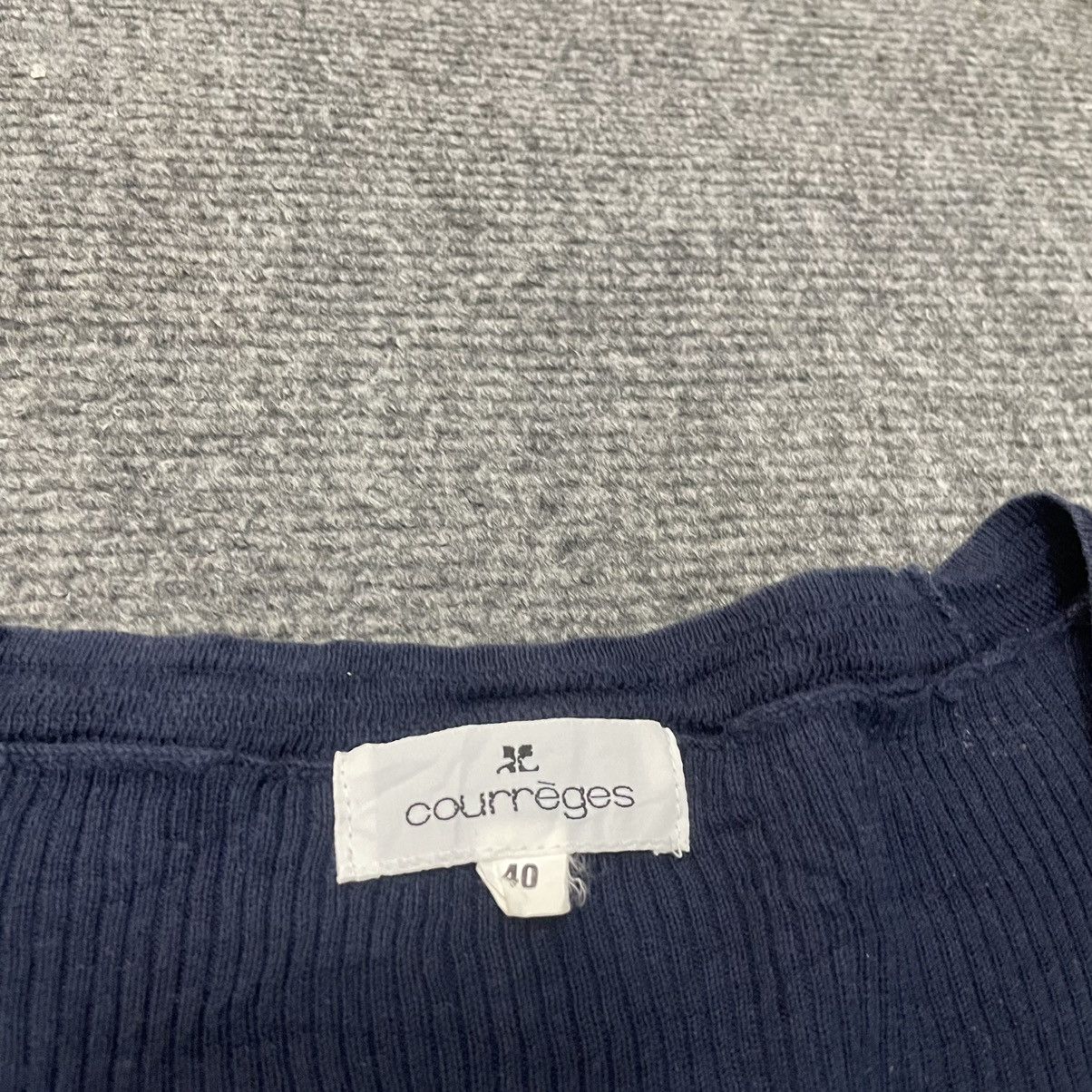 Courreges × Vintage Vintage Courreges Cardigan Size US XS / EU 42 / 0 - 3 Thumbnail