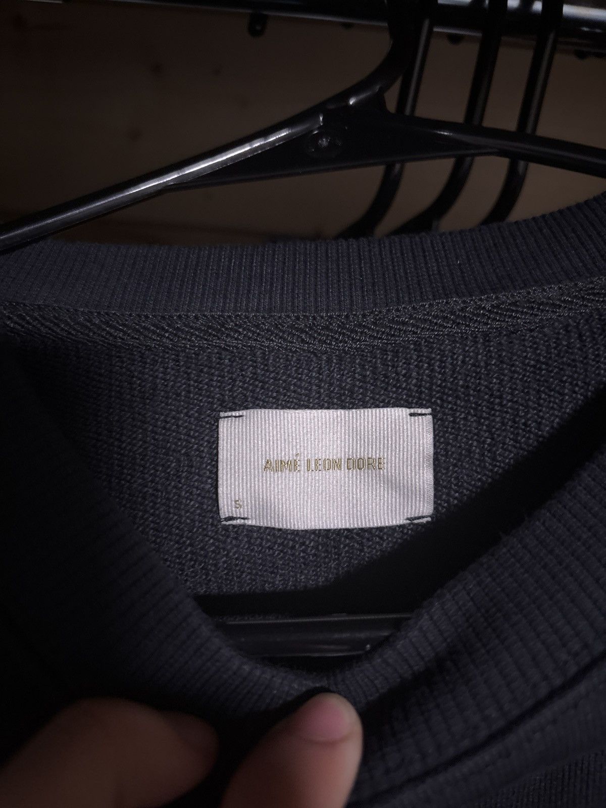 Aime Leon Dore Aimé Leon Dore Black Rose Sweatshirt Size US M / EU 48-50 / 2 - 5 Thumbnail