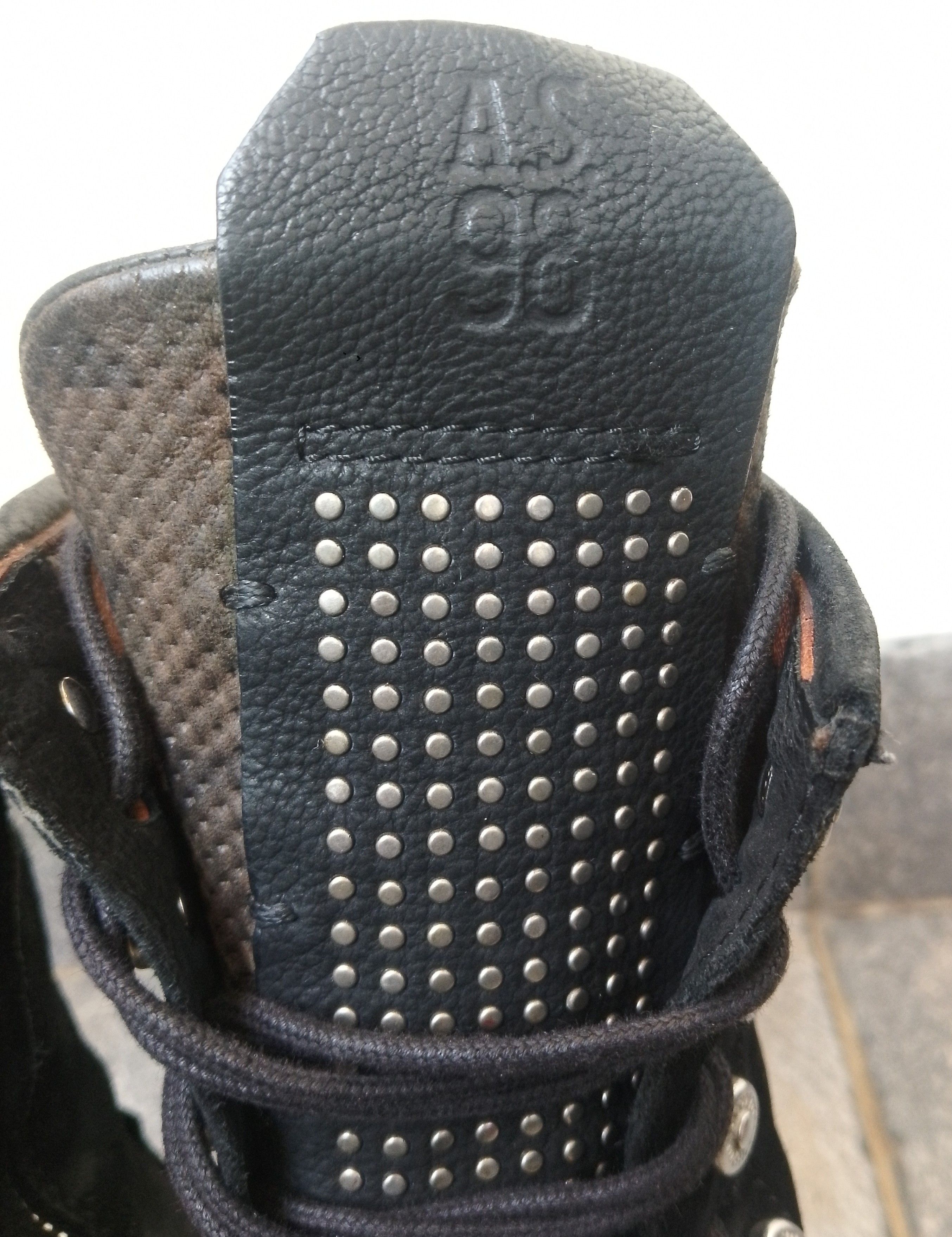 A.S.98 AS 98 black suede combat style boots Size US 8 / EU 41 - 6 Thumbnail