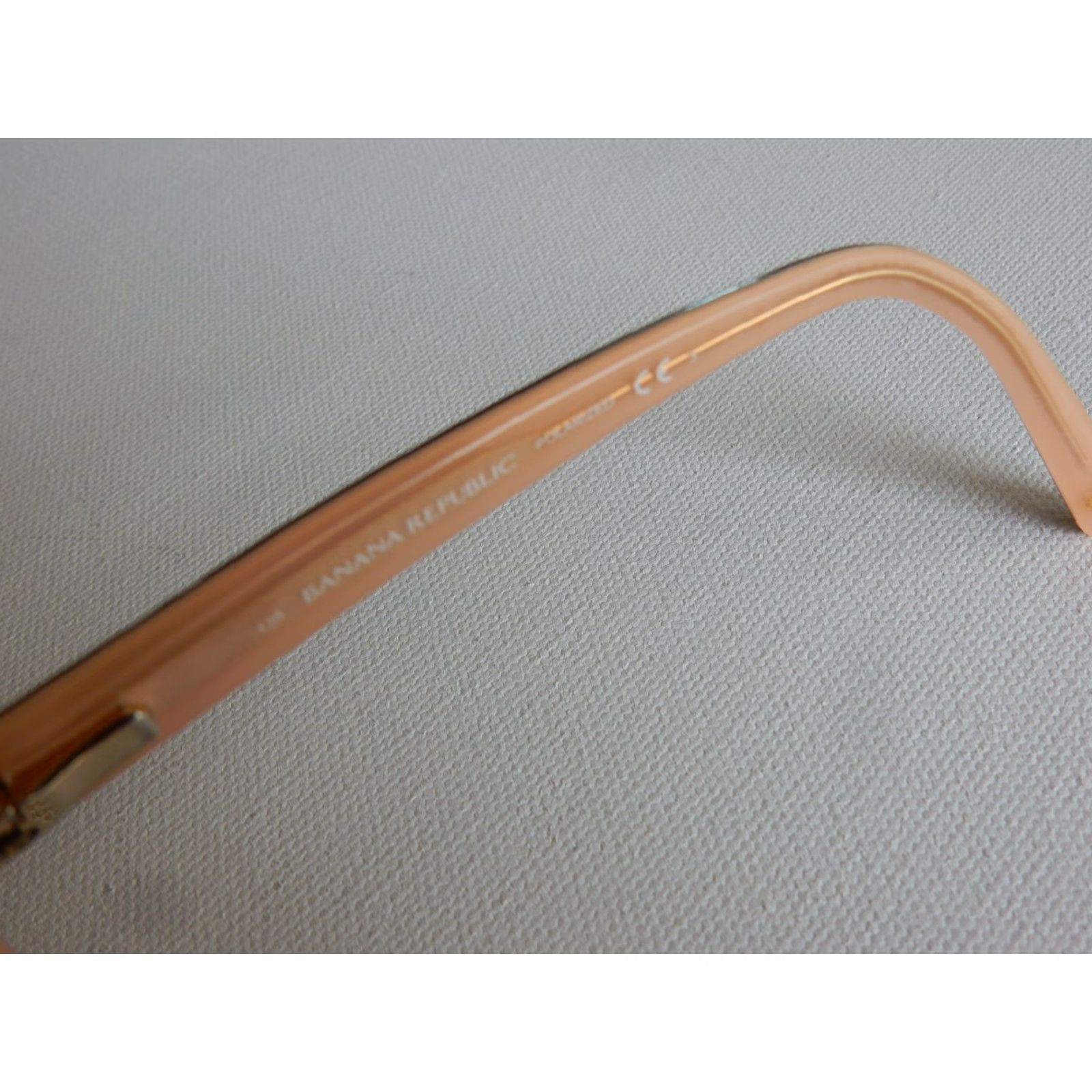 Banana Republic VINTAGE Banana Republic Sunglasses Frames Only Women Brown Prescription 55x17 135 Size ONE SIZE - 4 Thumbnail