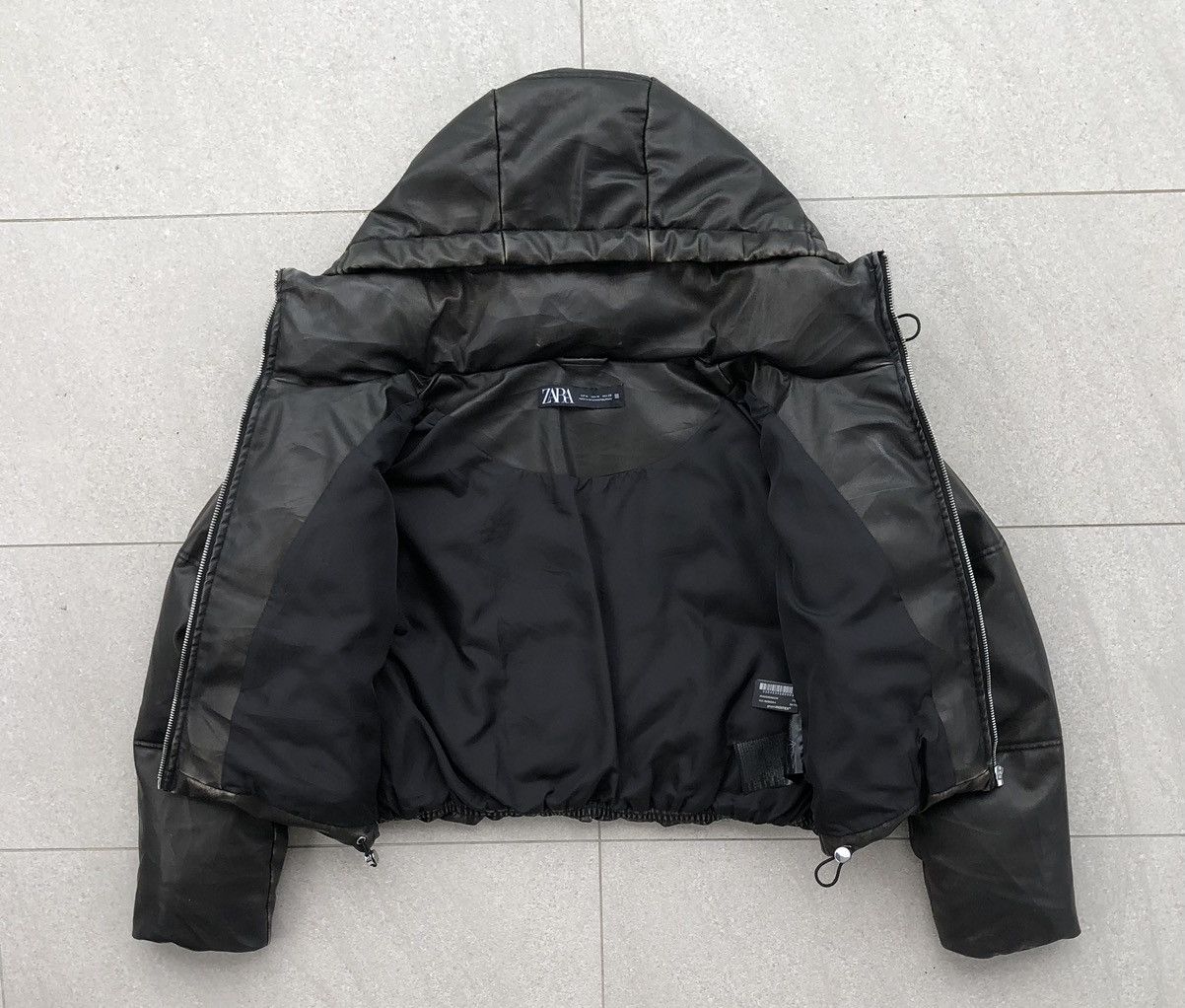 Zara Zara Faux Cropped Anorak Jacket Size M / US 6-8 / IT 42-44 - 4 Thumbnail