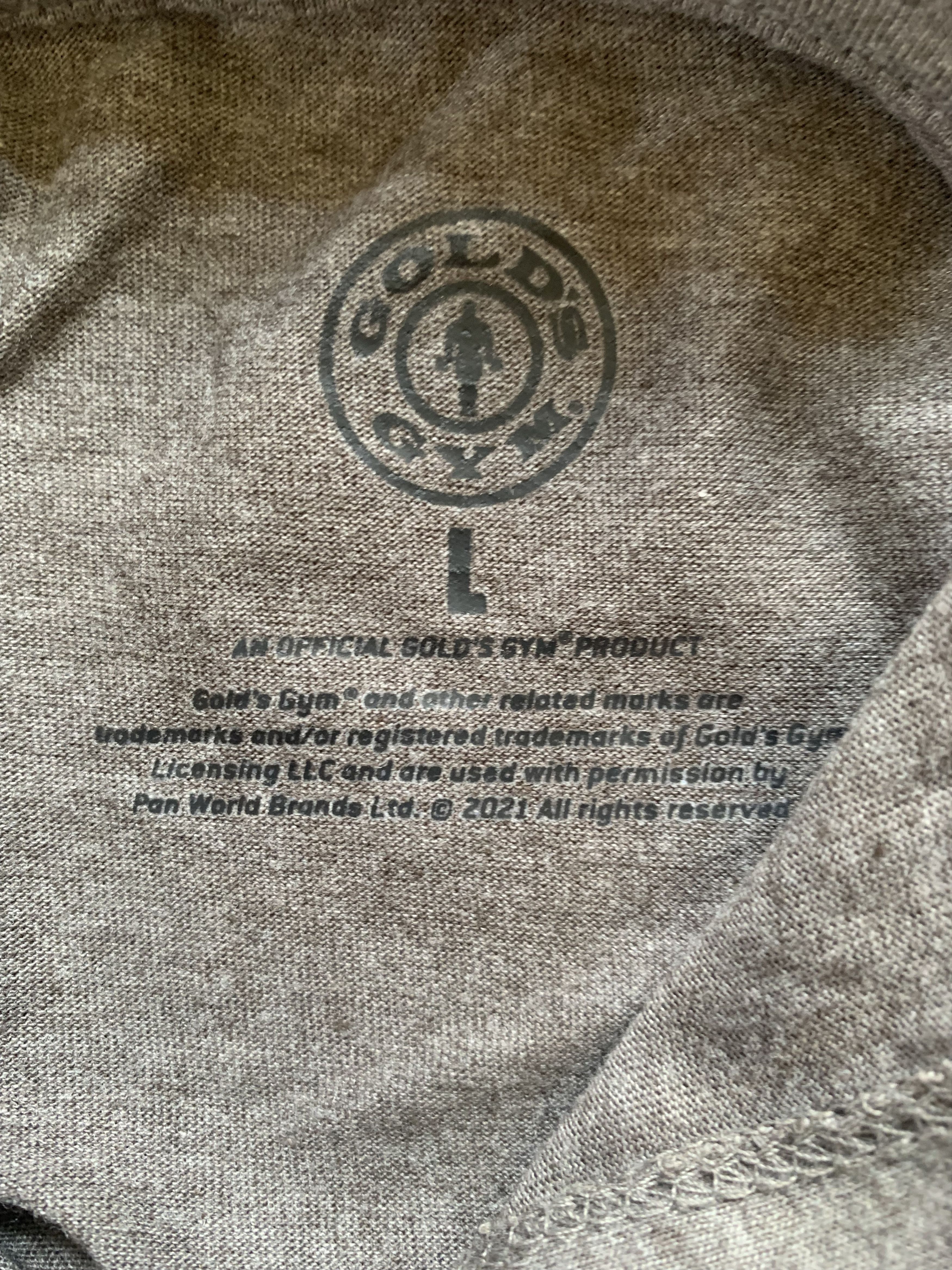 Other Golds Gym Big Logo Light Printed Hoodie Size US L / EU 52-54 / 3 - 6 Thumbnail
