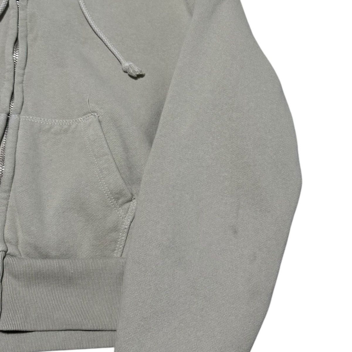 Other John Galt Light Green Stained Cropped Zip Hoodie Women’s XS Size XS / US 0-2 / IT 36-38 - 2 Thumbnail