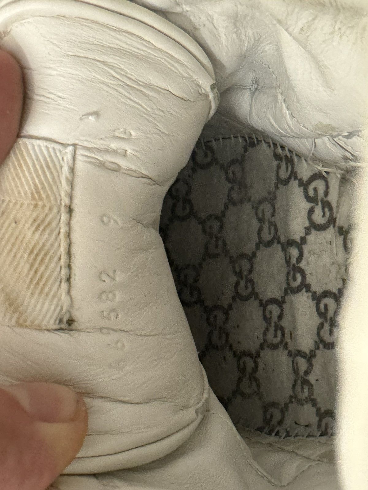 Gucci GG embossed sneaker Size US 11 / EU 44 - 5 Thumbnail