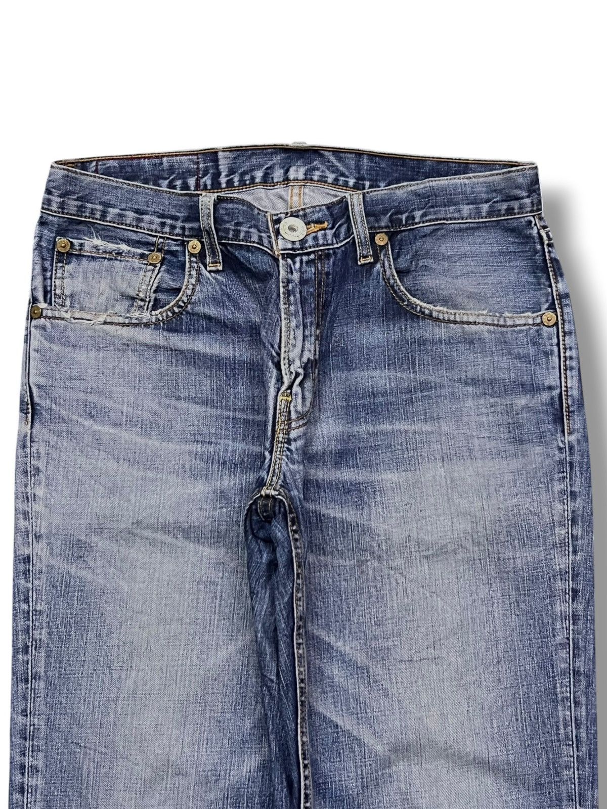 Levi's Vintage Levi’s 502 - Faded Wash, Distressed Denim Size US 33 - 4 Thumbnail