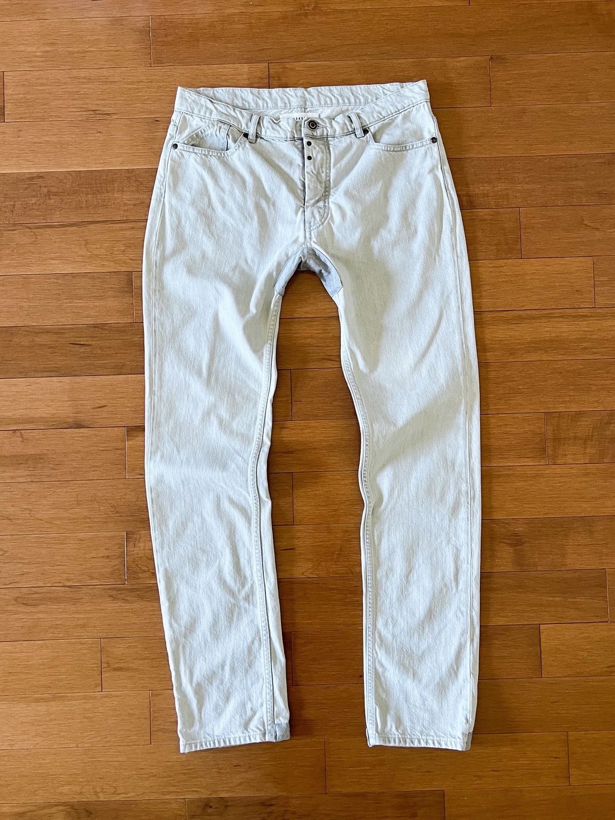 Early Maison Margiela Line 10 Slim Patch 5 Pocket Denim