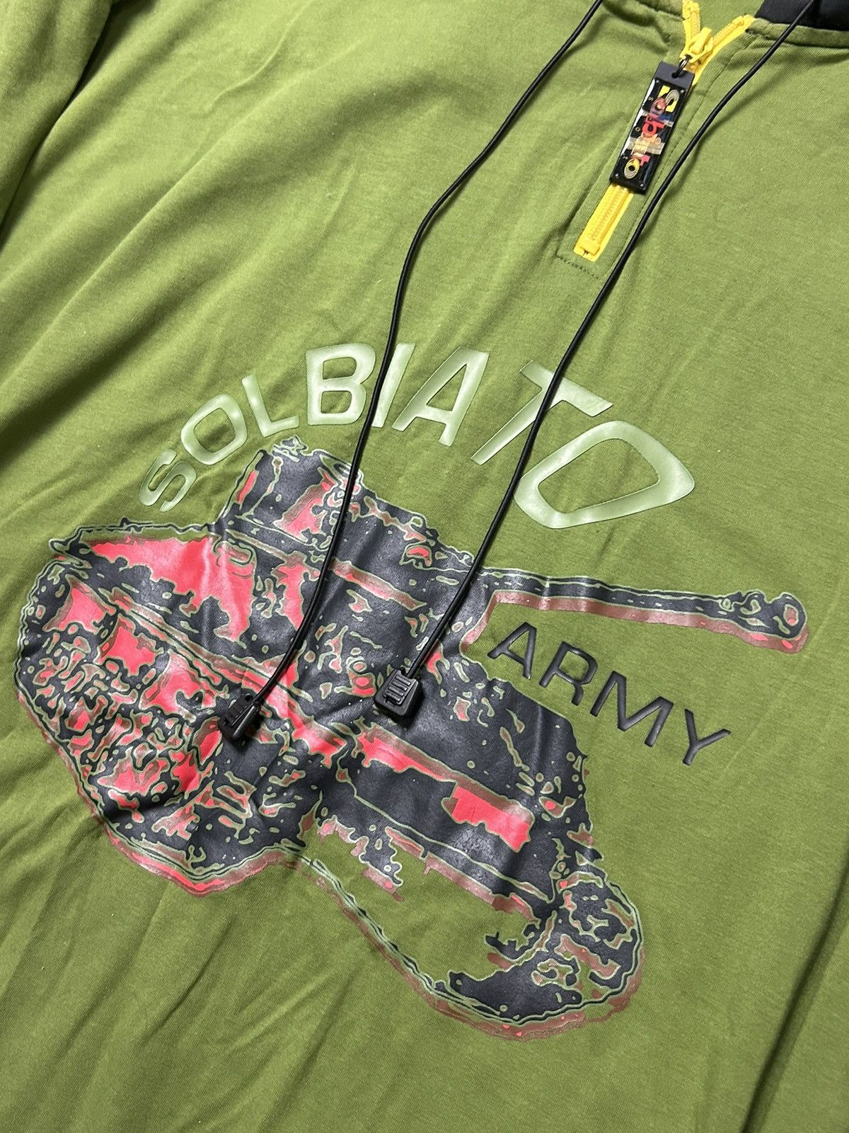 Le Grande Bleu (L.G.B.) Early Solbiato Sport Warrior of Fashion Army Jacket Size US XXL / EU 58 / 5 - 3 Thumbnail