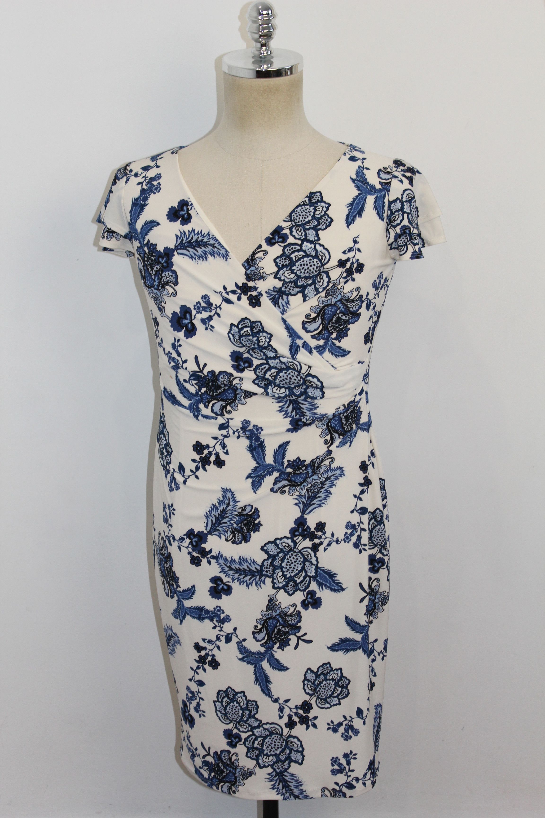 Polo Ralph Lauren Womens Lauren Ralph Lauren Floral Print Dress Size M / US 6-8 / IT 42-44 - 1 Thumbnail