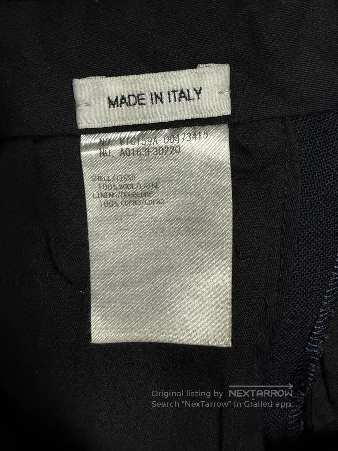 Thom Browne thom browne men’s classic navy trousers. Size US 30 / EU 46 - 4 Thumbnail
