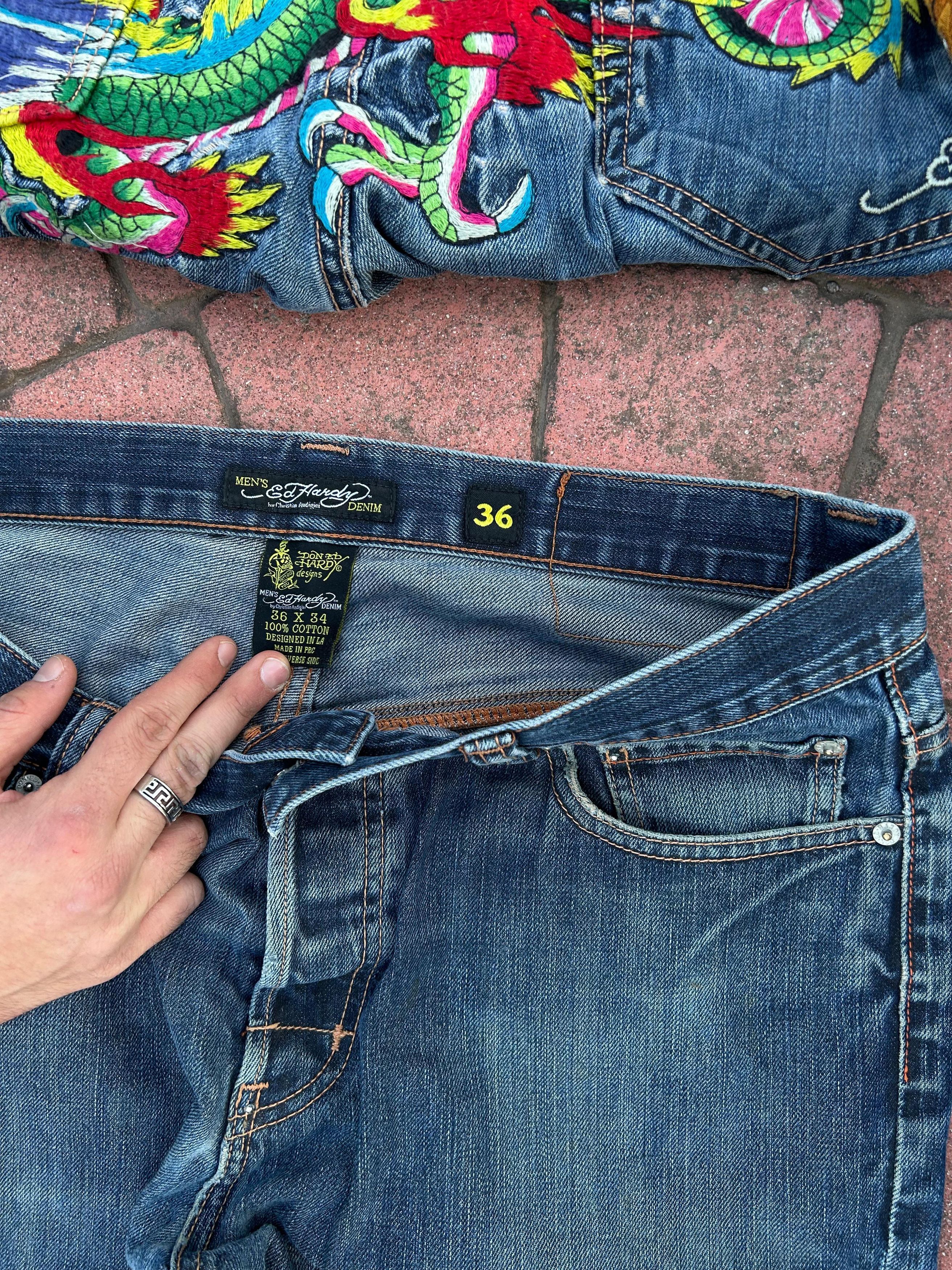 Ed Hardy Ed Hardy Jeans Size US 36 / EU 52 - 7 Thumbnail