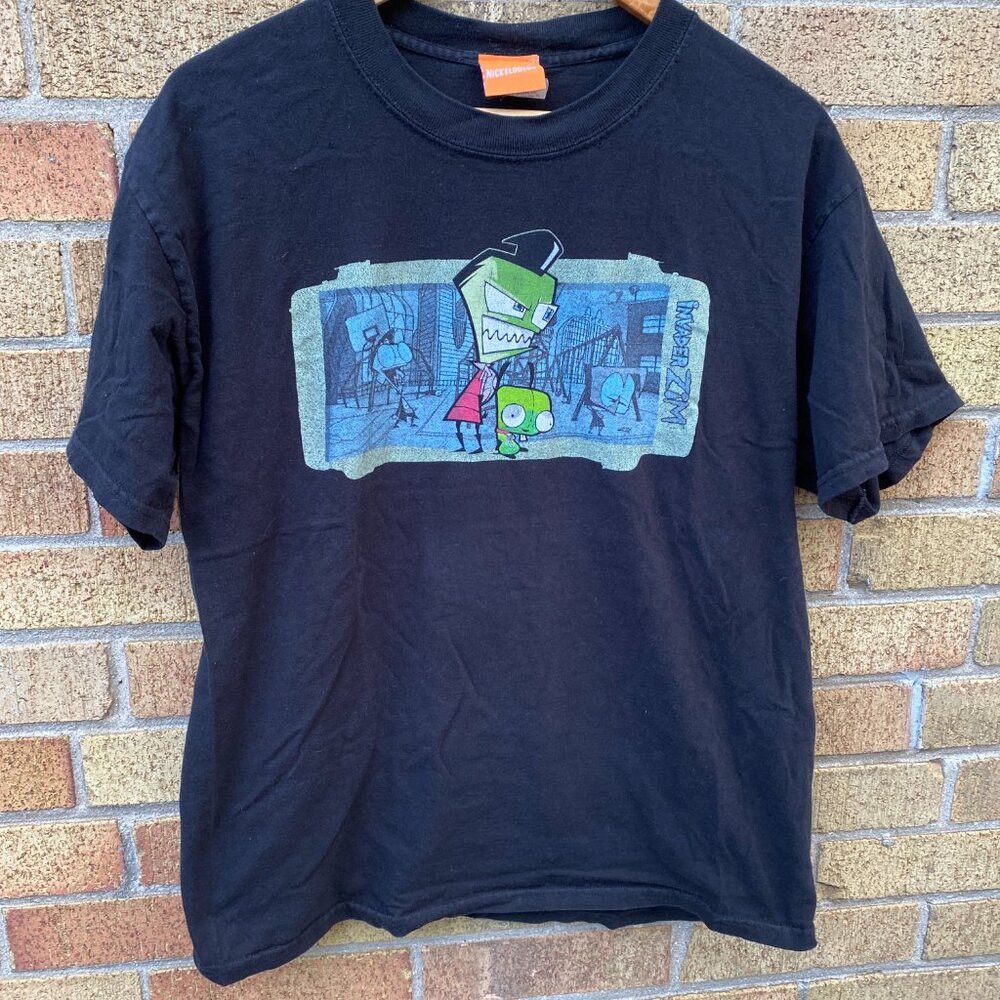 Nickelodeon × Vintage Vintage 2003 Nickelodeon Invader Zim TV Show Promo Shirt La Size US L / EU 52-54 / 3 - 4 Thumbnail