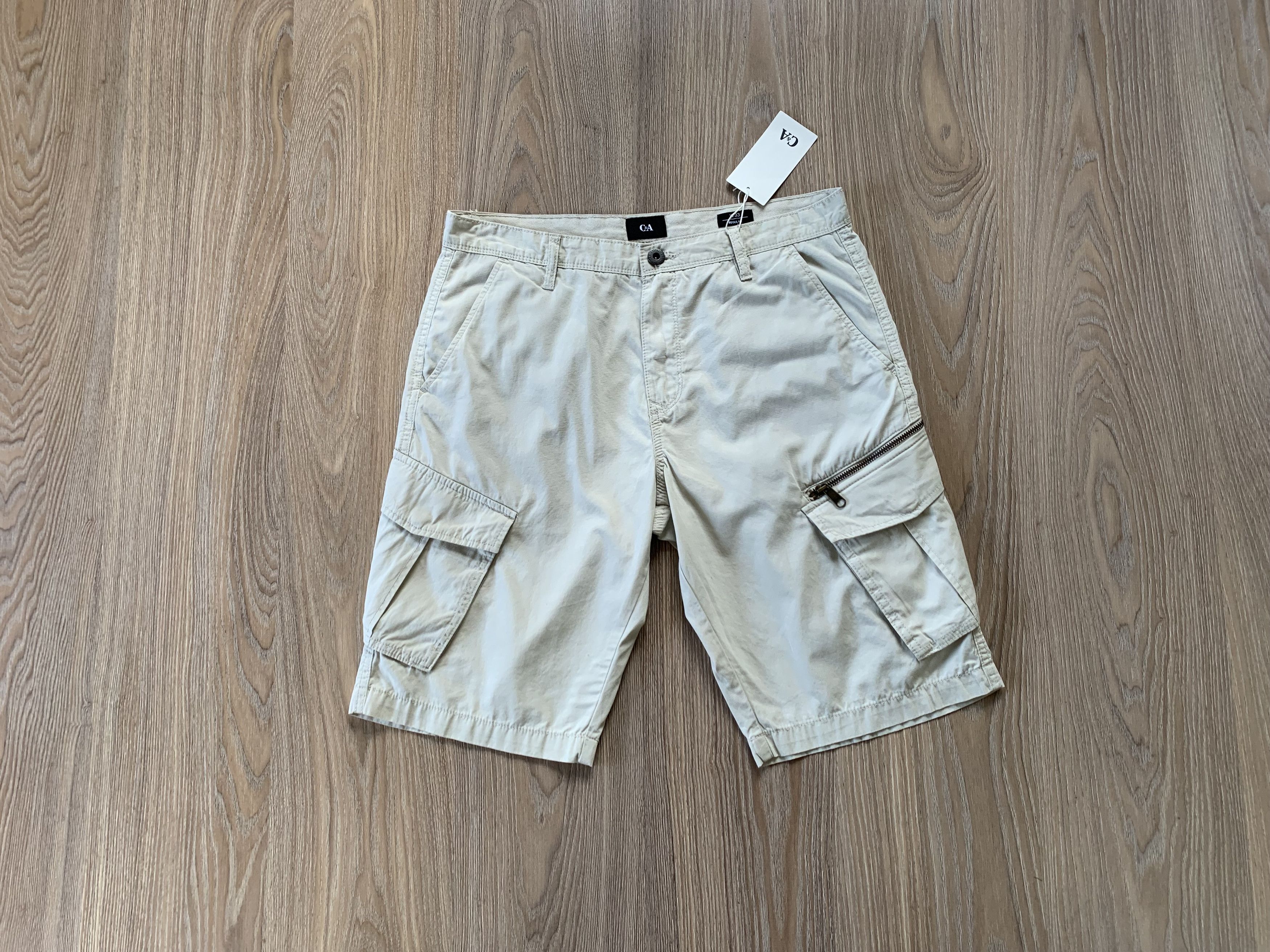 C&A C&A New Cotton Cargo Shorts Size US 33 - 10 Thumbnail
