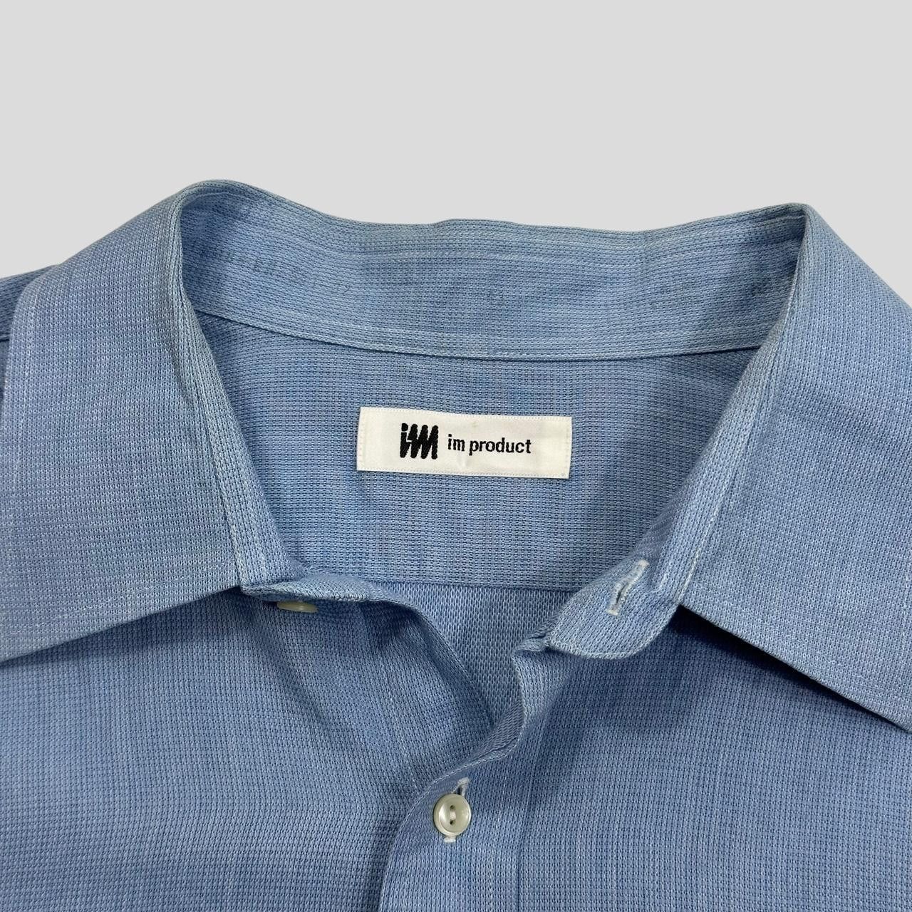 Issey Miyake Issey Miyake 00’s Textured Cotton Shirt - M/L Size US M / EU 48-50 / 2 - 3 Thumbnail