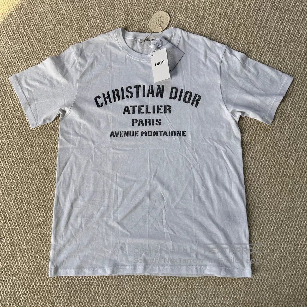 Dior Dior Letter Print Crewneck Short Sleeve T. Size US L / EU 52-54 / 3 - 1 Thumbnail