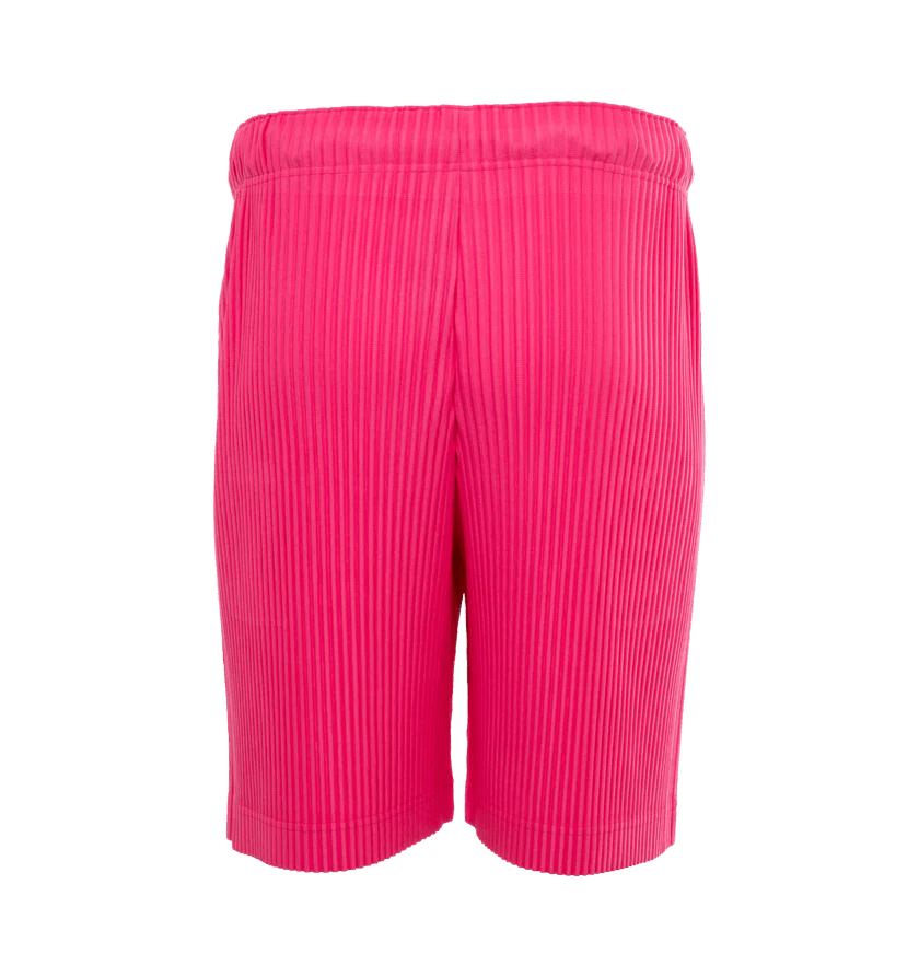 Issey Miyake o1h1sh11224 Colorful Pleats Bottoms in Deep Pink Size US 30 / EU 46 - 2 Thumbnail