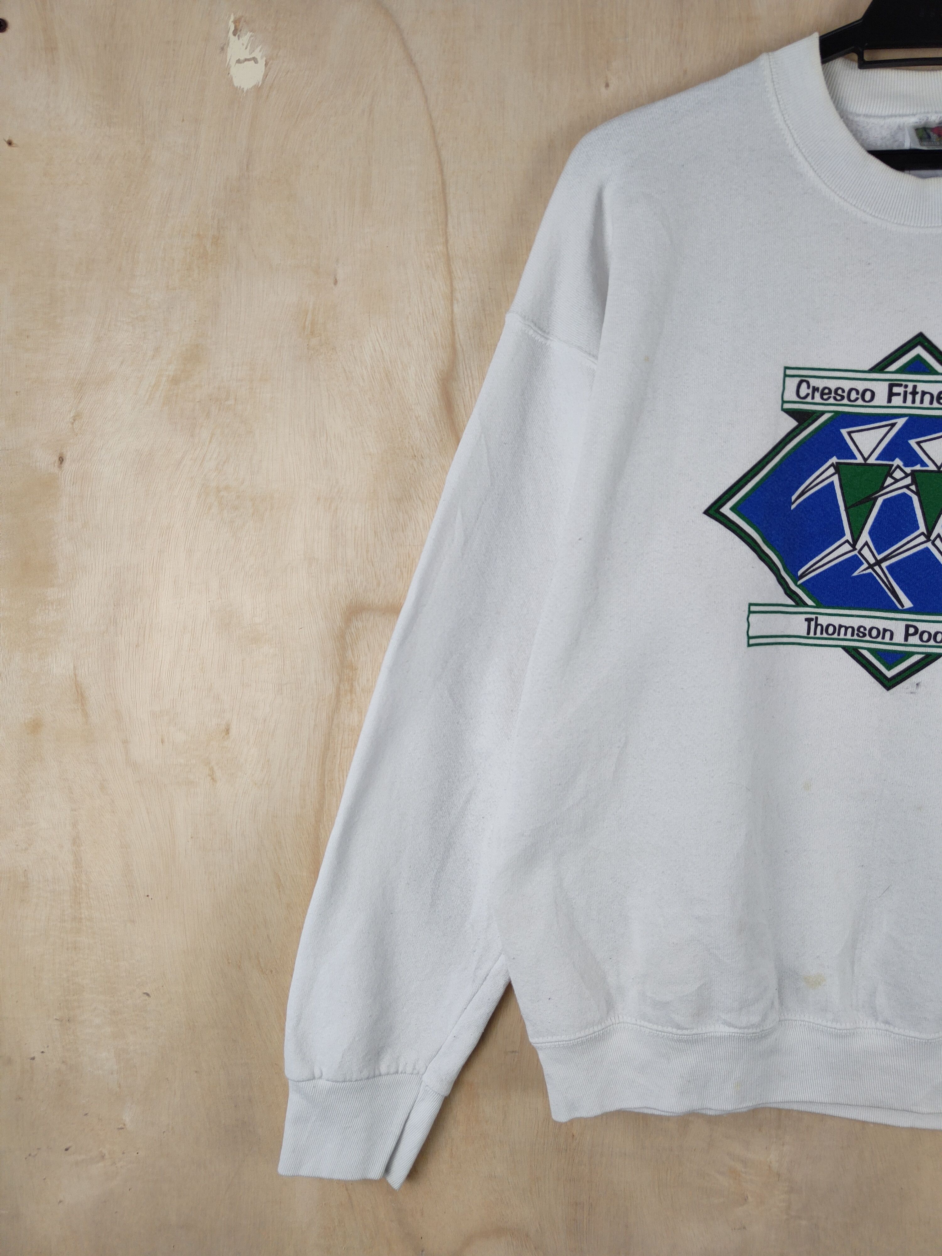 Fruit Of The Loom Fruit of the Loom White Sweatshirts #S2471 Size US L / EU 52-54 / 3 - 4 Thumbnail
