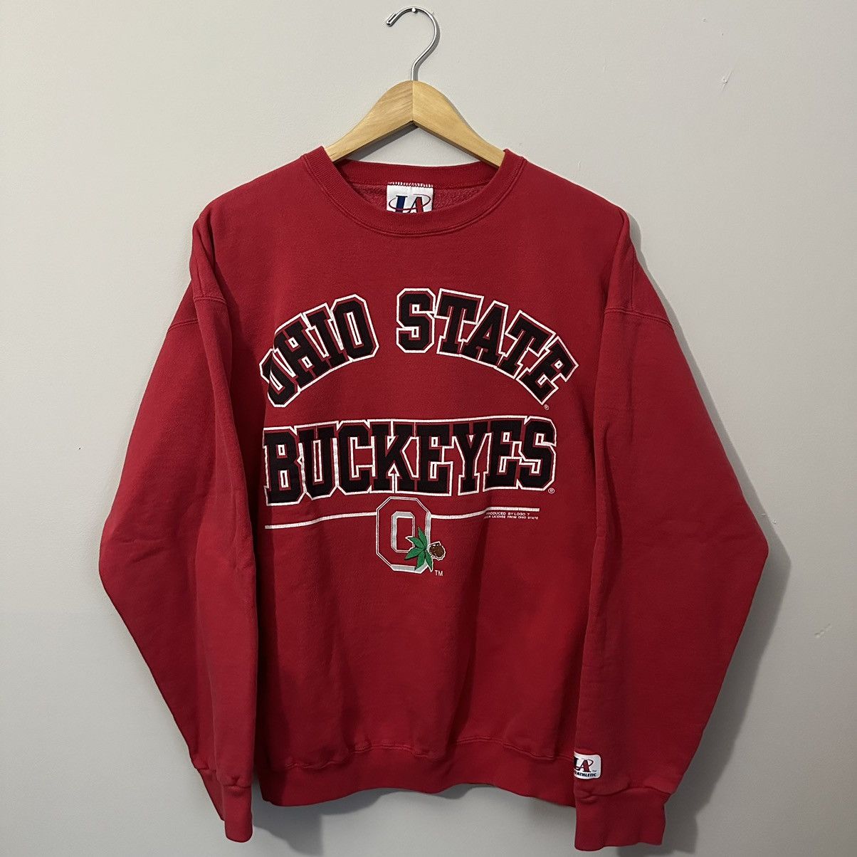 Logo Athletic × Vintage Vintage Ohio State Buckeyes LogoAthletic Crewneck Sweatshirt Size US L / EU 52-54 / 3 - 1 Thumbnail