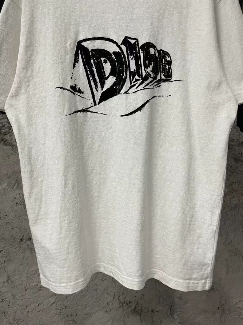 Dior Dior Oversized Logo Short Sleeve T-2505 Size US M / EU 48-50 / 2 - 4 Thumbnail