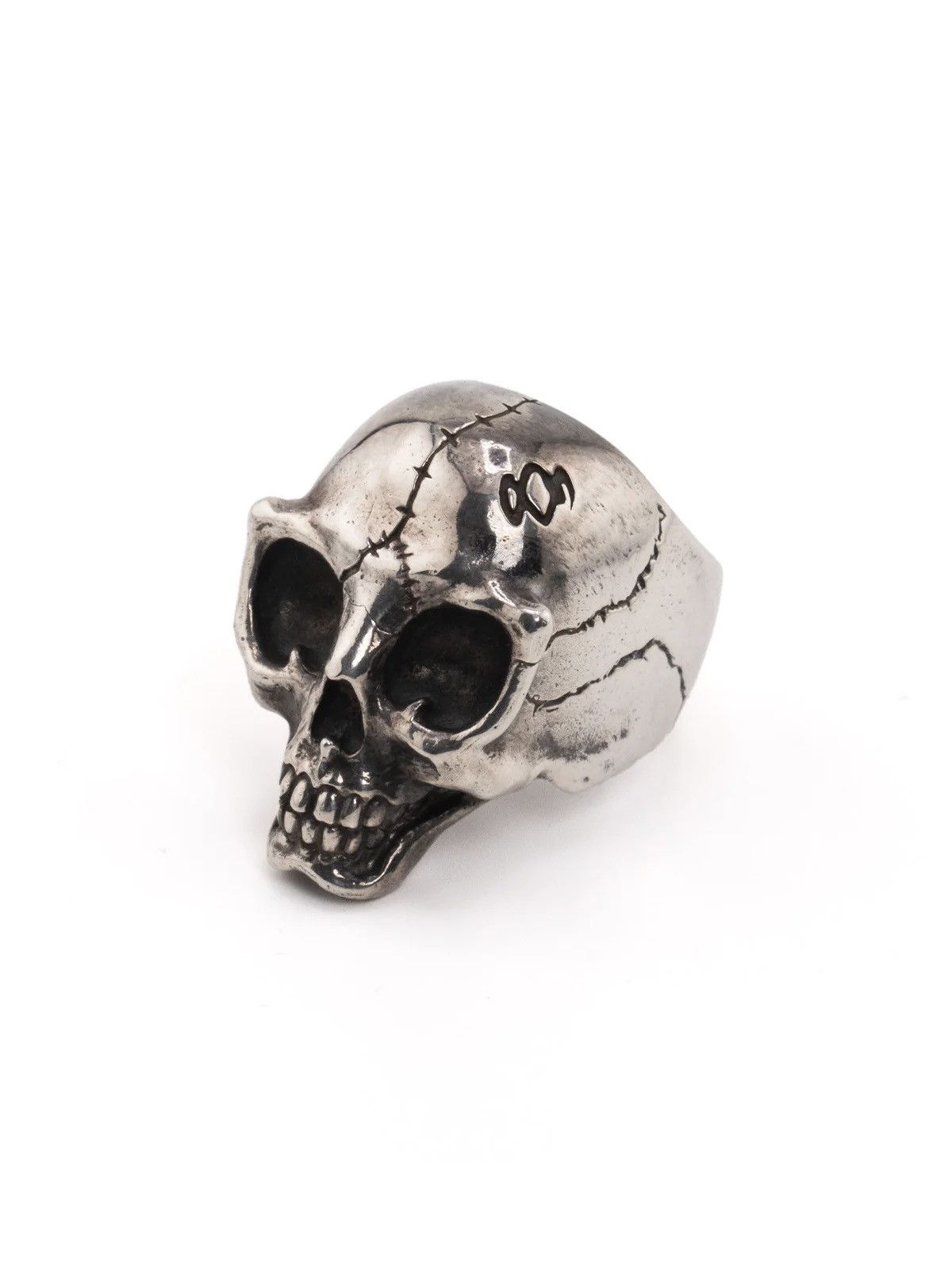Yohji Yamamoto Gothic Yohji Yamamoto Alien Skull Ring JP16 Size ONE SIZE - 1 Thumbnail
