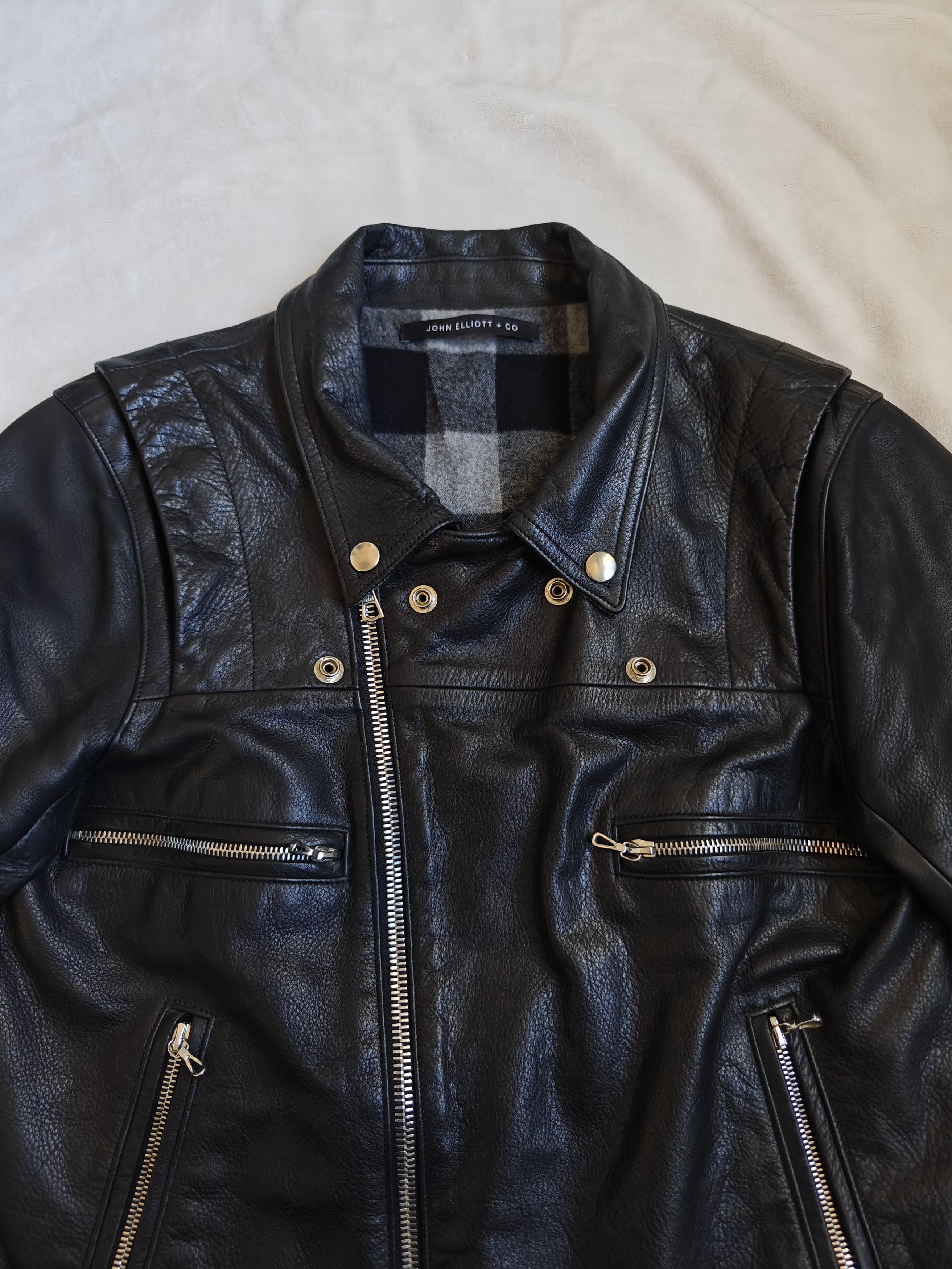 John Elliott John Elliot Leather Jacket Size US S / EU 44-46 / 1 - 6 Thumbnail