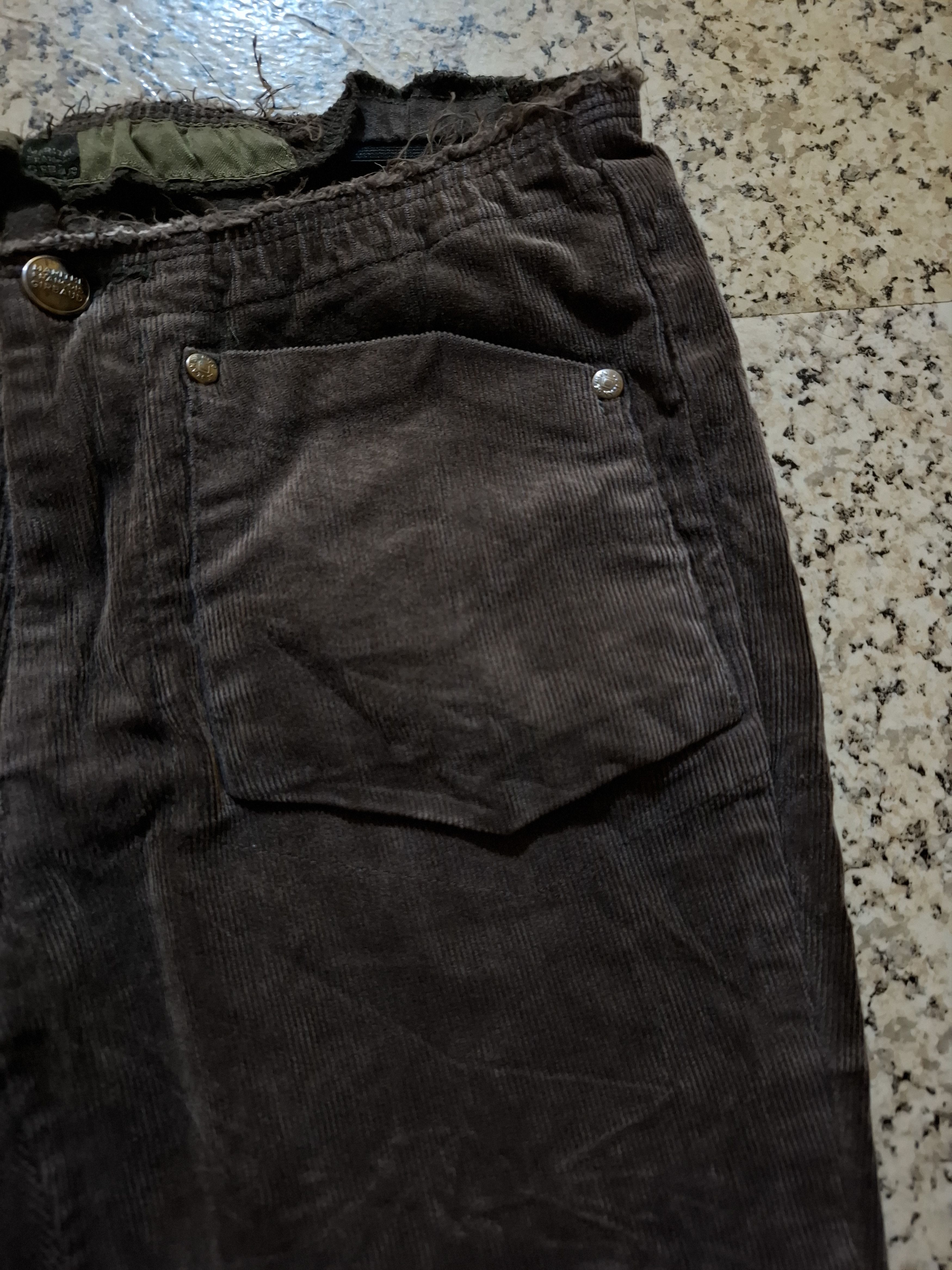 Marithe + Francois Girbaud ​MFG Archive Low Rise Corduroy Bootcut Trousers Takaya Shoji Size 25" / US 0 / IT 36 - 5 Thumbnail