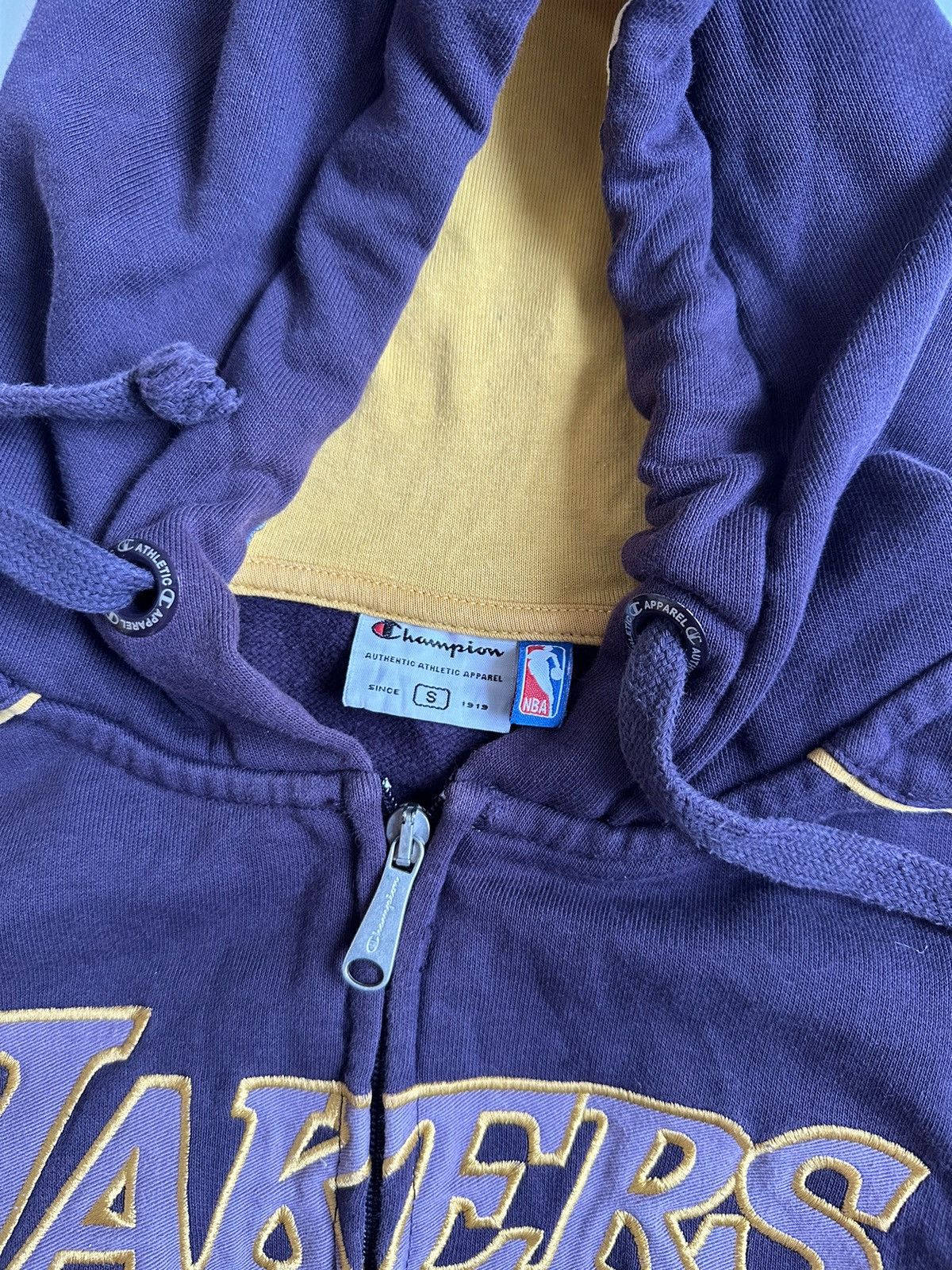 Champion Vintage Champion LA Lakers Zip Hoodie Size US S / EU 44-46 / 1 - 5 Thumbnail