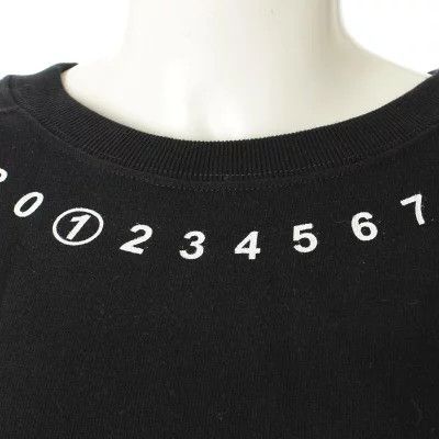 Maison Margiela oc11z1225 Logo Sweatshirt in Black Size XL / US 12-14 / IT 48-50 - 5 Thumbnail
