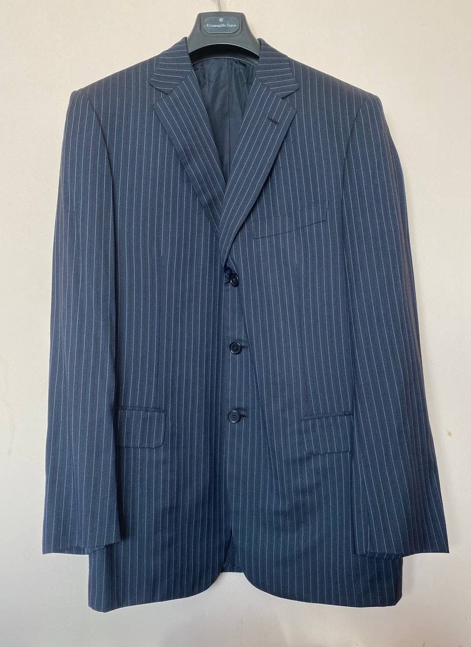 Brioni Brioni Colosseo suit 52 R Silk/Wool Blue Size 52R - 1 Thumbnail