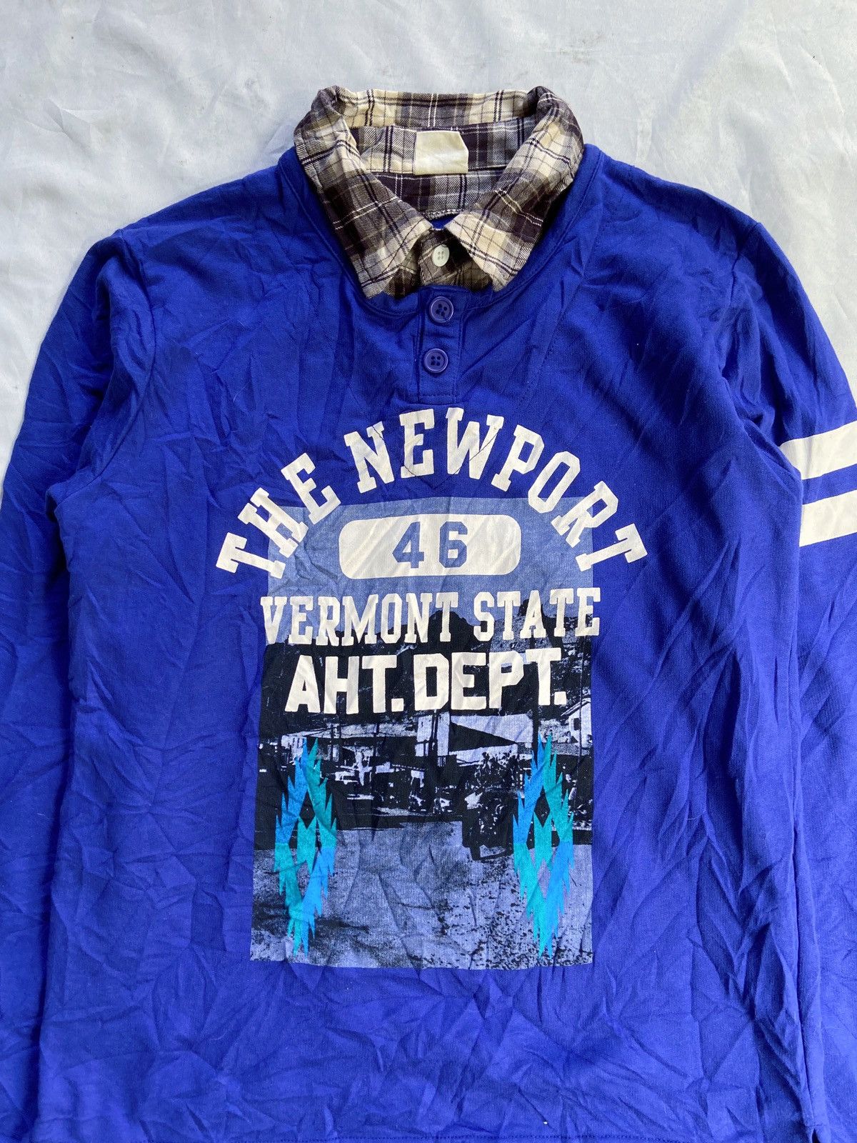 Beauty Beast × Hysteric Glamour × Japanese Brand DOUBLE LAYER CASUAL PTTP LONG SLEEVE Size US M / EU 48-50 / 2 - 2 Thumbnail