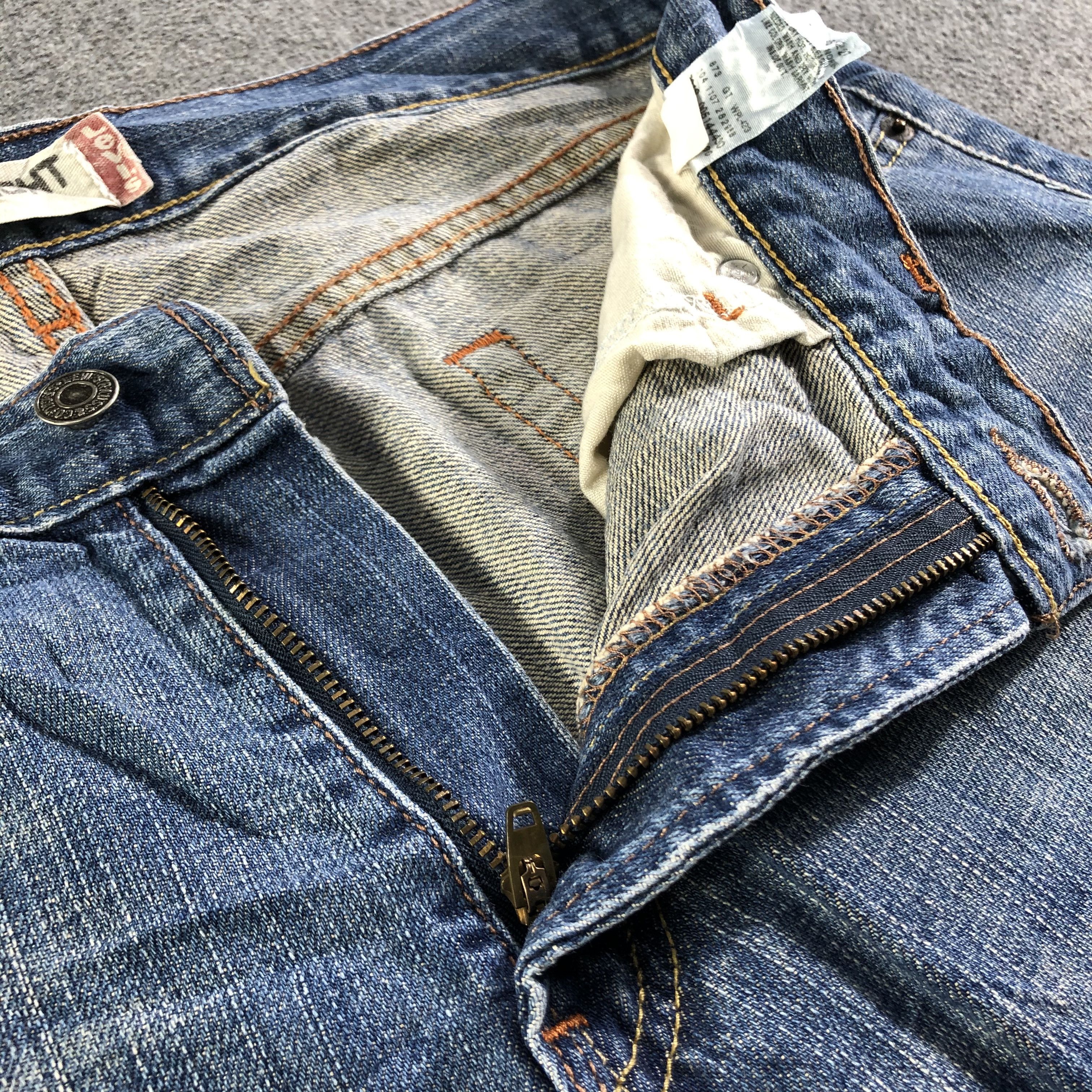 Levi's Vintage Blue Wash Levis 514 Jeans-J3007 Size US 36 / EU 52 - 7 Thumbnail