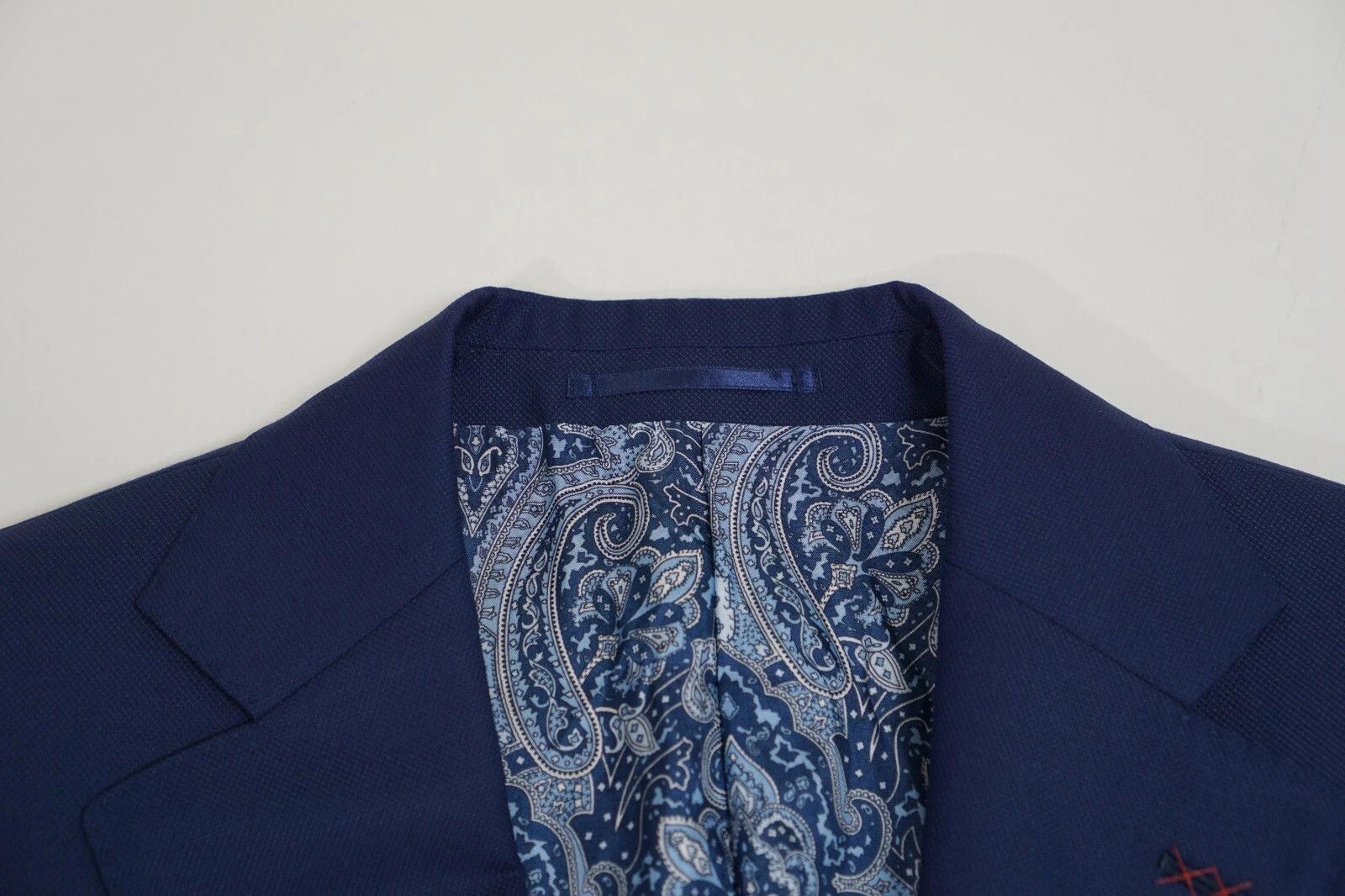Suitsupply Men Suitsupply Blazer Lazio Wool S130 Made To Meaaure US42L Size 42L - 3 Thumbnail