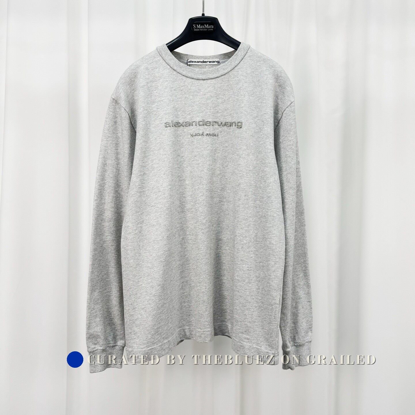 Alexander Wang Alexander Wang Sequin Embossed Letter Longsleeve Size XS / US 0-2 / IT 36-38 - 1 Thumbnail
