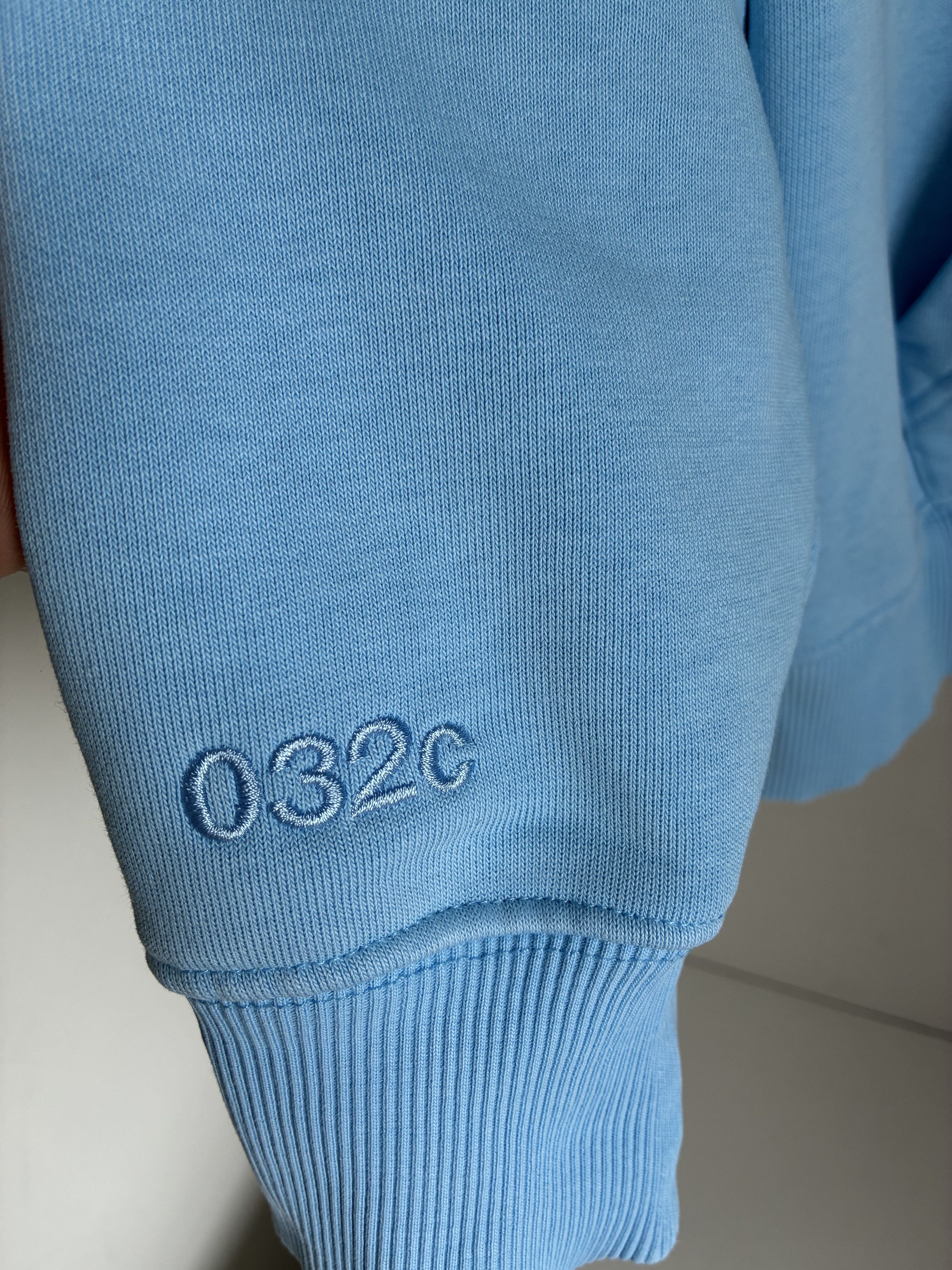032c 032c Tödliche Doris Hoodie Berlin skate rare baby blue Size US S / EU 44-46 / 1 - 3 Thumbnail