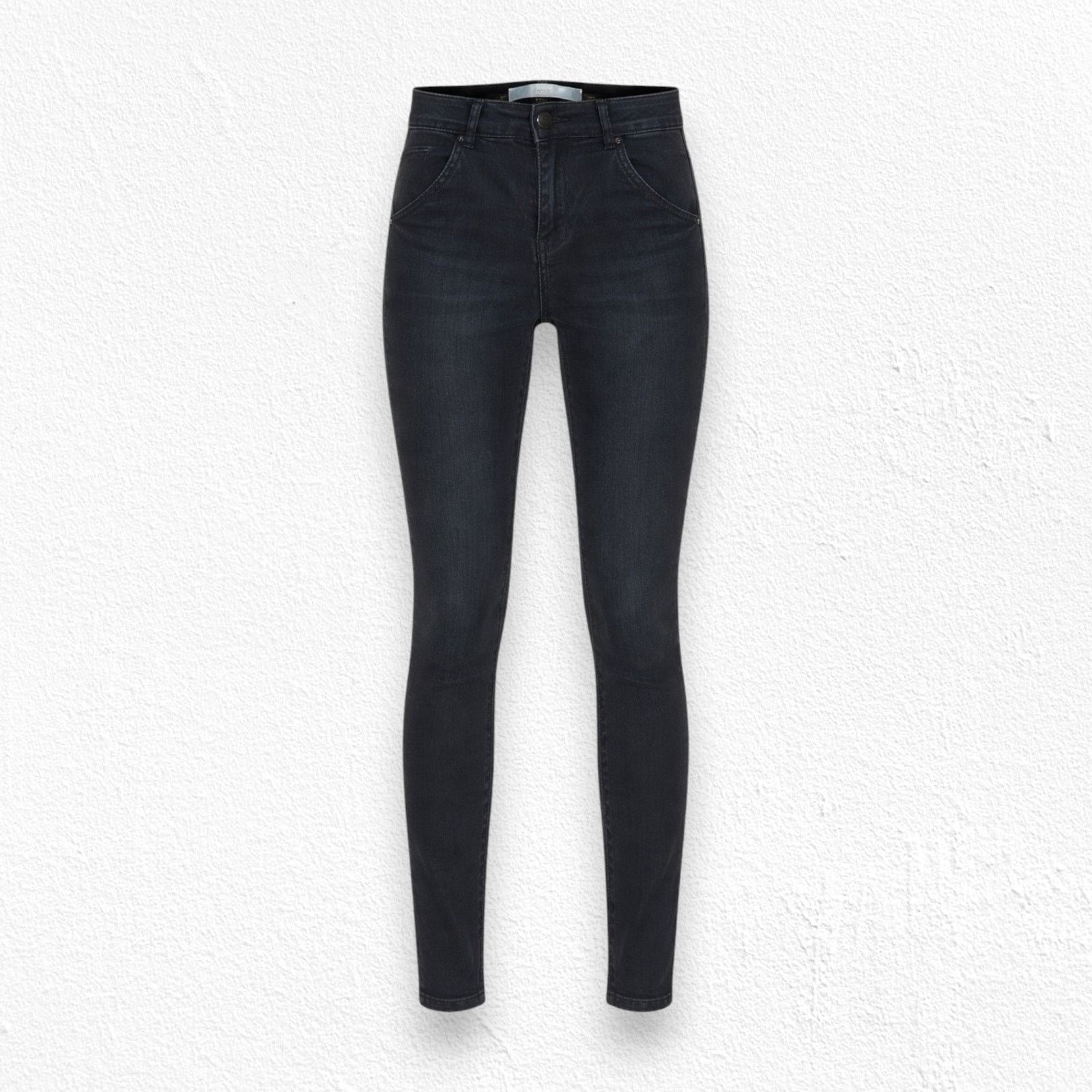 Zara Zara Premium Black High Waisted Skinny Leg Jeans Size 4 Size 27" / US 4 / IT 40 - 1 Thumbnail