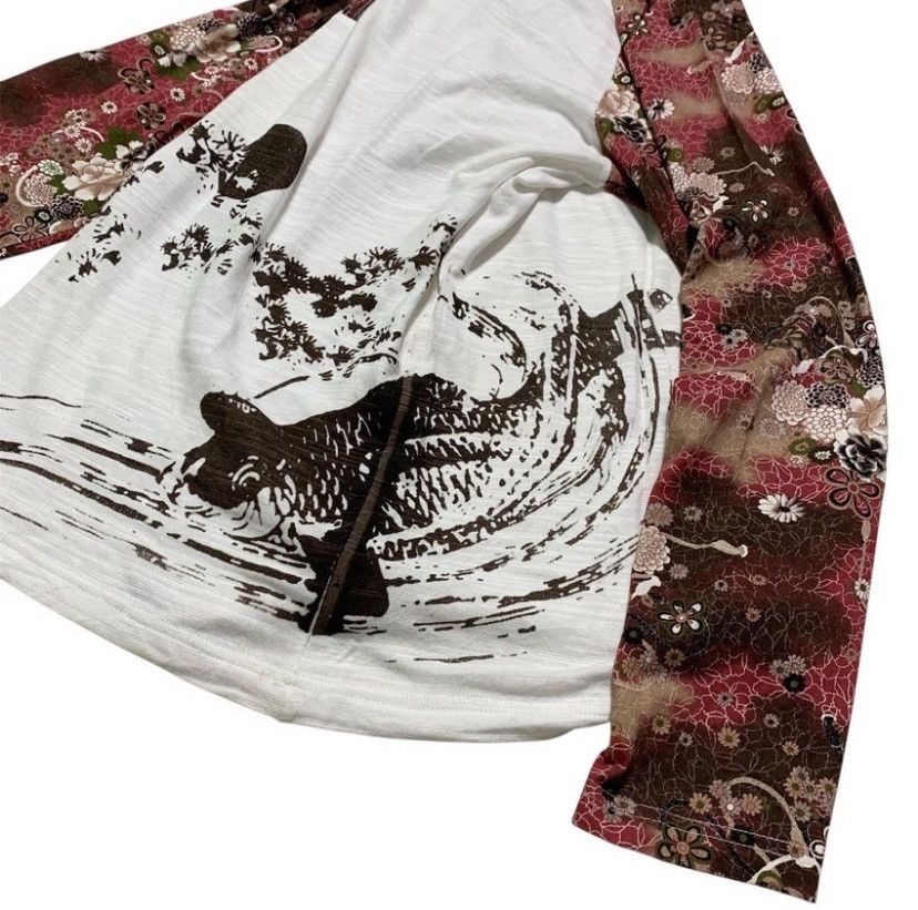 Karakuri Tamashii BULLET NOISE JAPANESE TRADISIONAL ART LONGSLEEVE Size US XXL / EU 58 / 5 - 9 Thumbnail