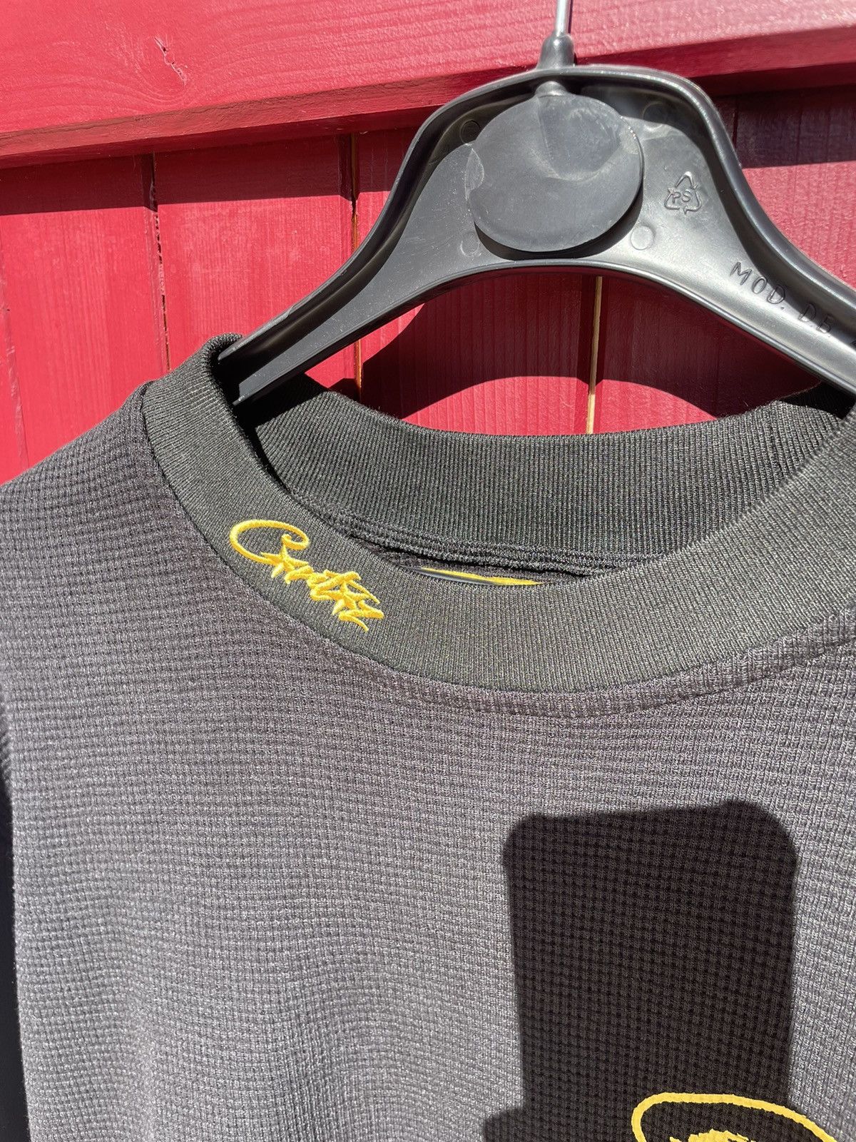Corteiz corteiz alcatraz waffle jumper black and yellow Size US M / EU 48-50 / 2 - 5 Thumbnail