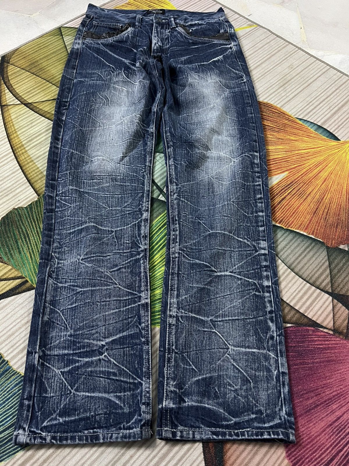 If Six Was Nine × Japanese Brand × Seditionaries DOUBLE FOCUS NICE DESIGN JEANS Size US 28 / EU 44 - 1 Thumbnail