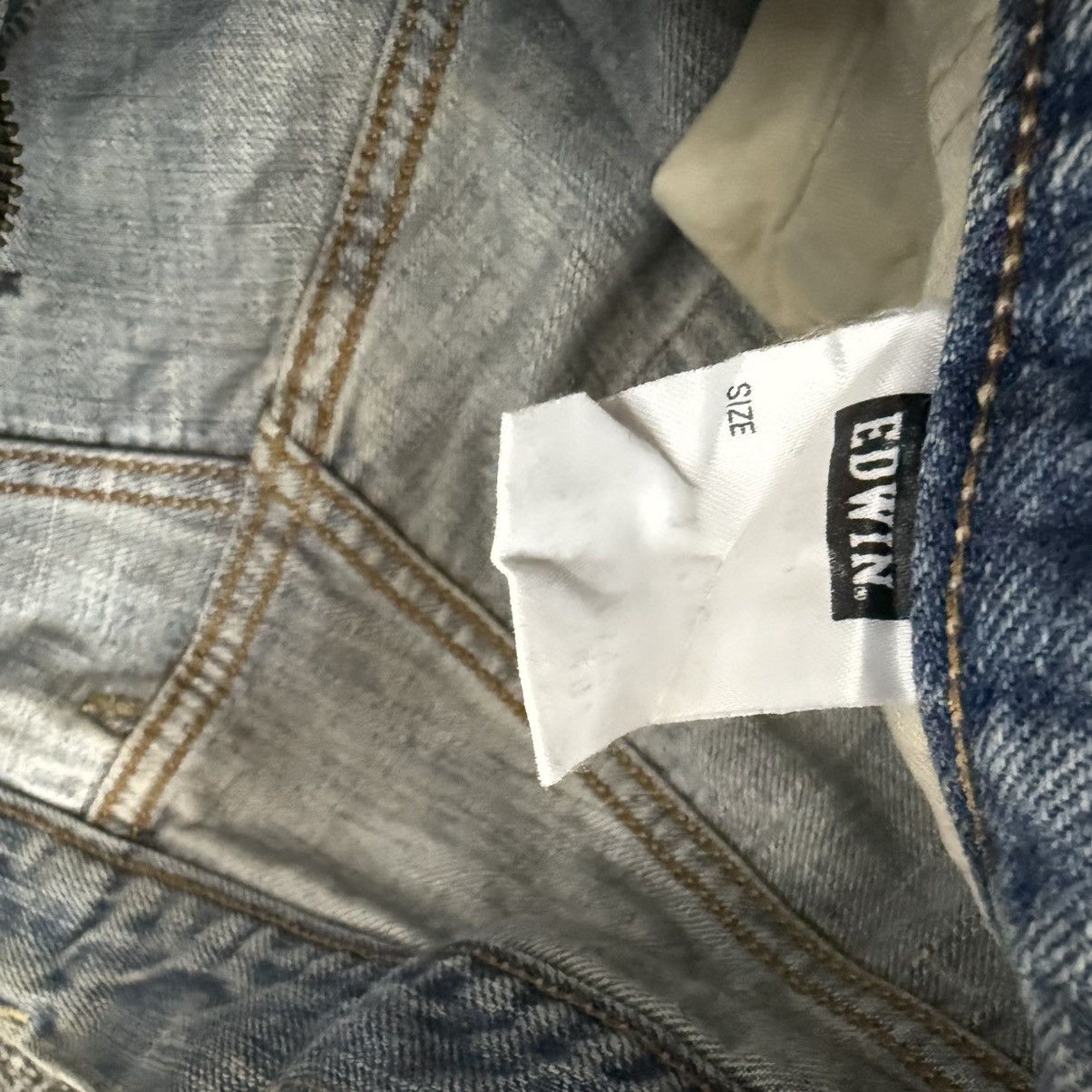 If Six Was Nine 🔥🇯🇵 Vintage 90s Japanese Flared Edwin 505 Selvedge Denim Size US 29 - 11 Thumbnail