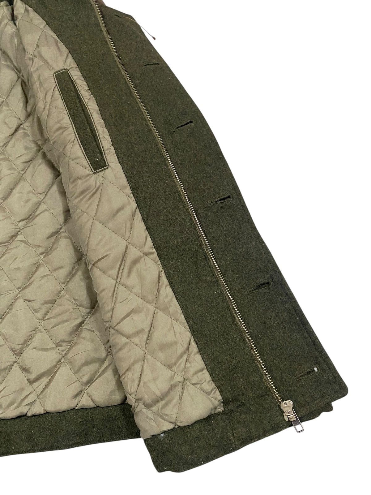 Global Work Vtg Global Work Wool Jacket L Green Size US S / EU 44-46 / 1 - 6 Thumbnail
