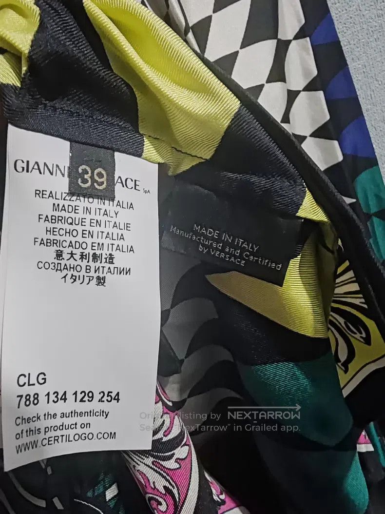 Versace Versace Silk shirt Size US XS / EU 42 / 0 - 3 Thumbnail