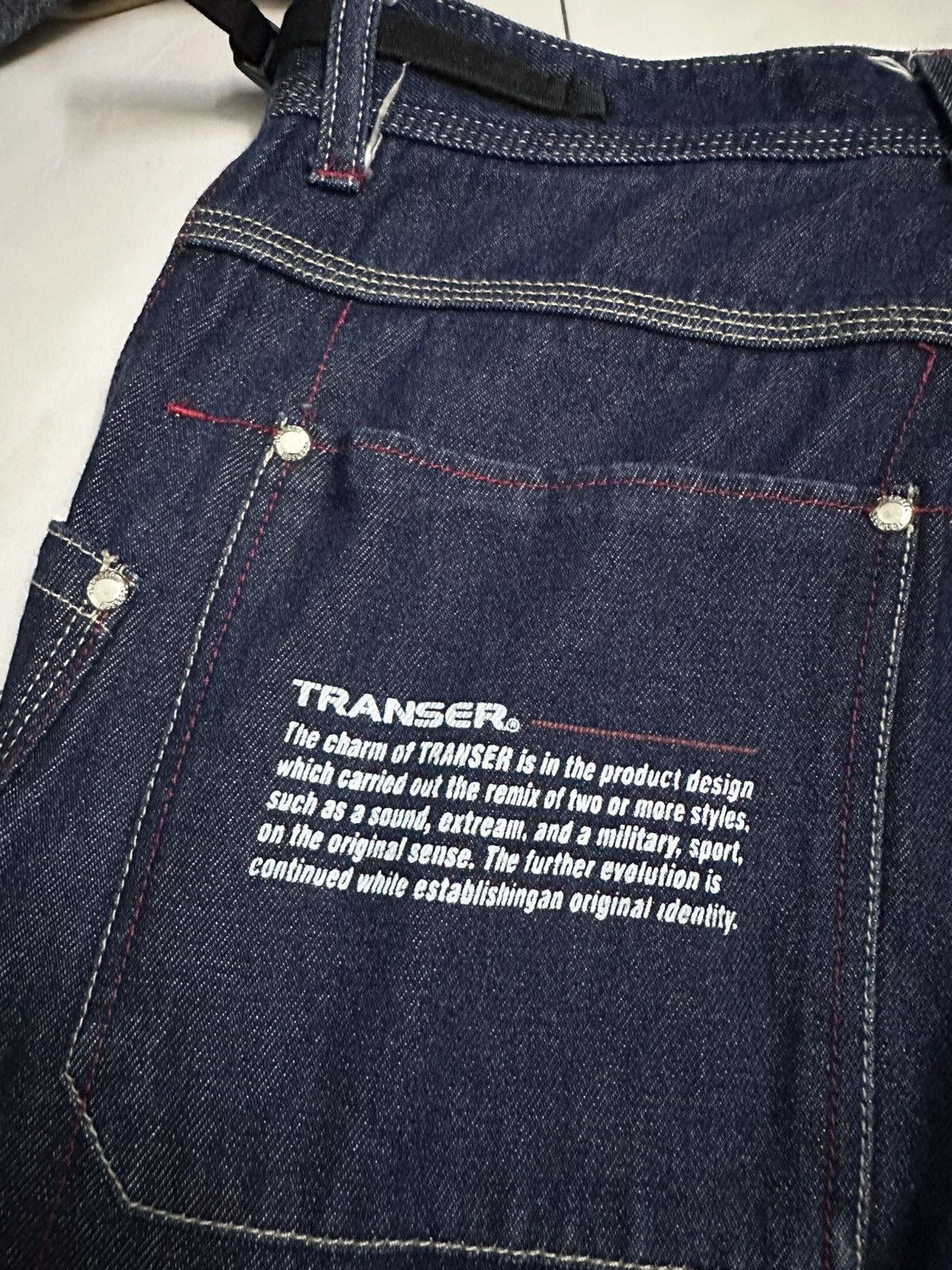 GOA 2000s Deadstock Transer Baggy Jeans Y2K Goa Jnco Lgb Style Size US 29 - 4 Thumbnail