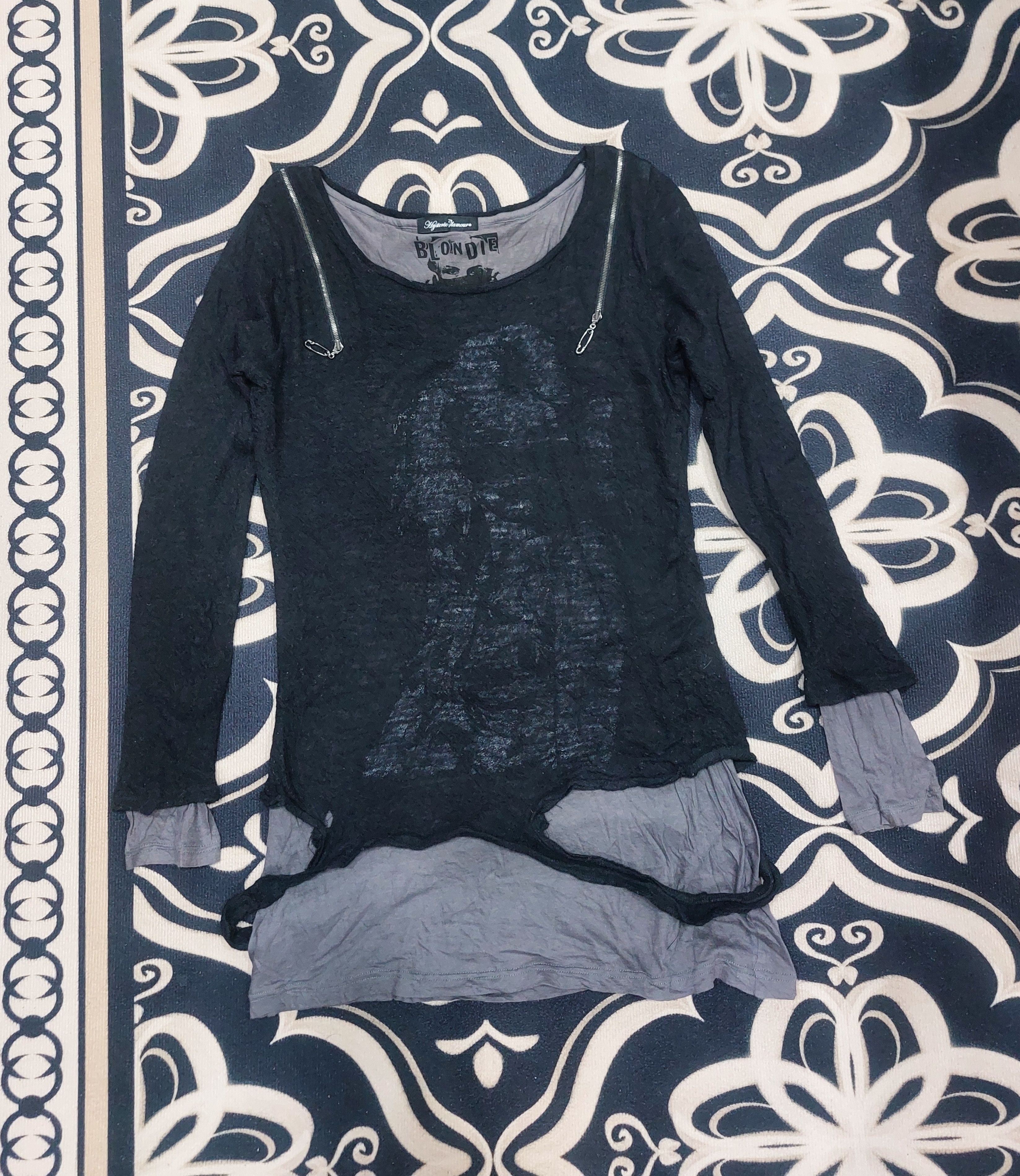 Hysteric Glamour I GOT NASTY HABIT 2010 DAISY'S MISTRESS DISTRESSED DESIGN T Size S / US 4 / IT 40 - 3 Thumbnail