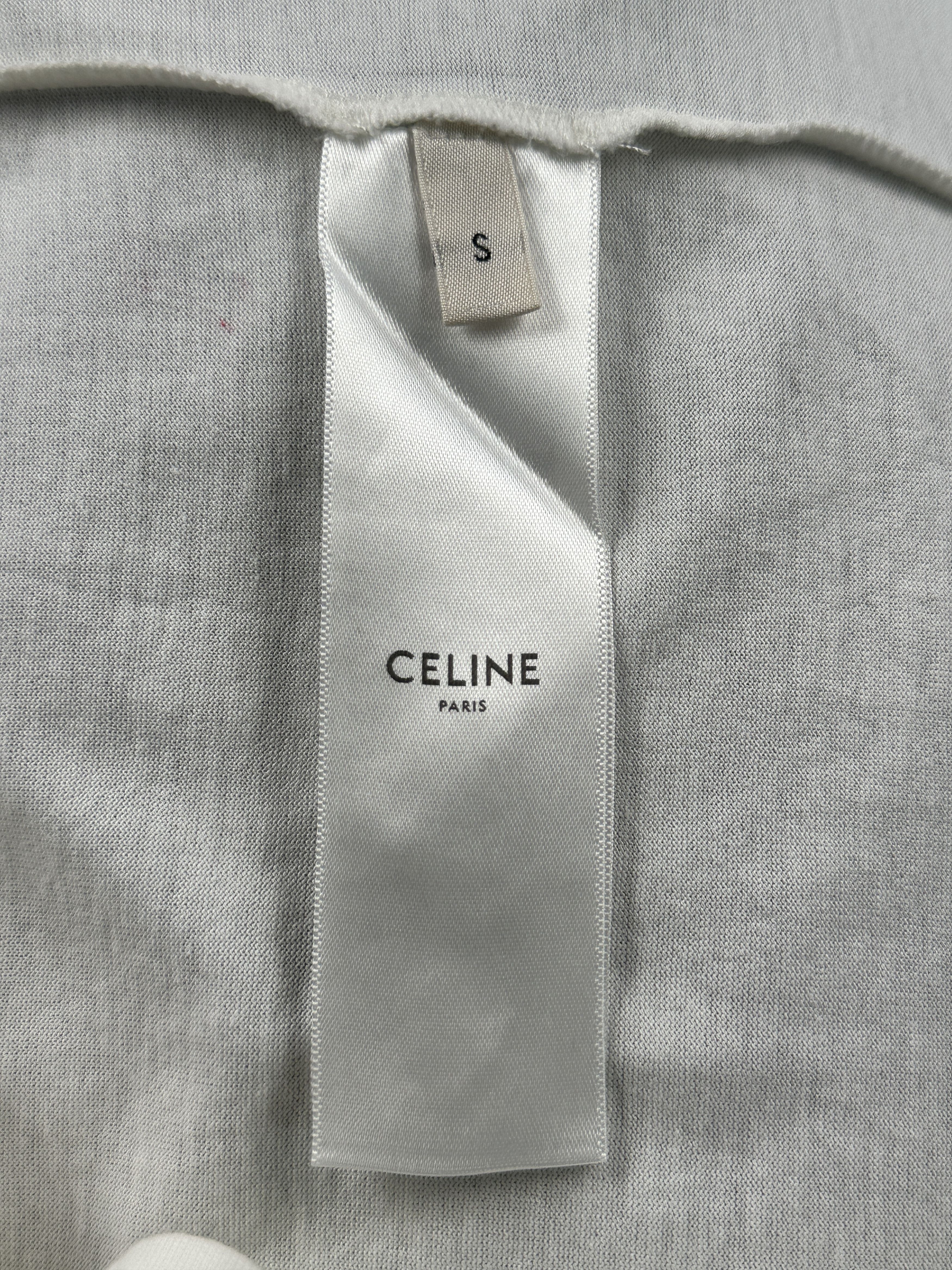 Celine Paris Triomphe Print T-Shirt Size S / US 4 / IT 40 - 13 Thumbnail